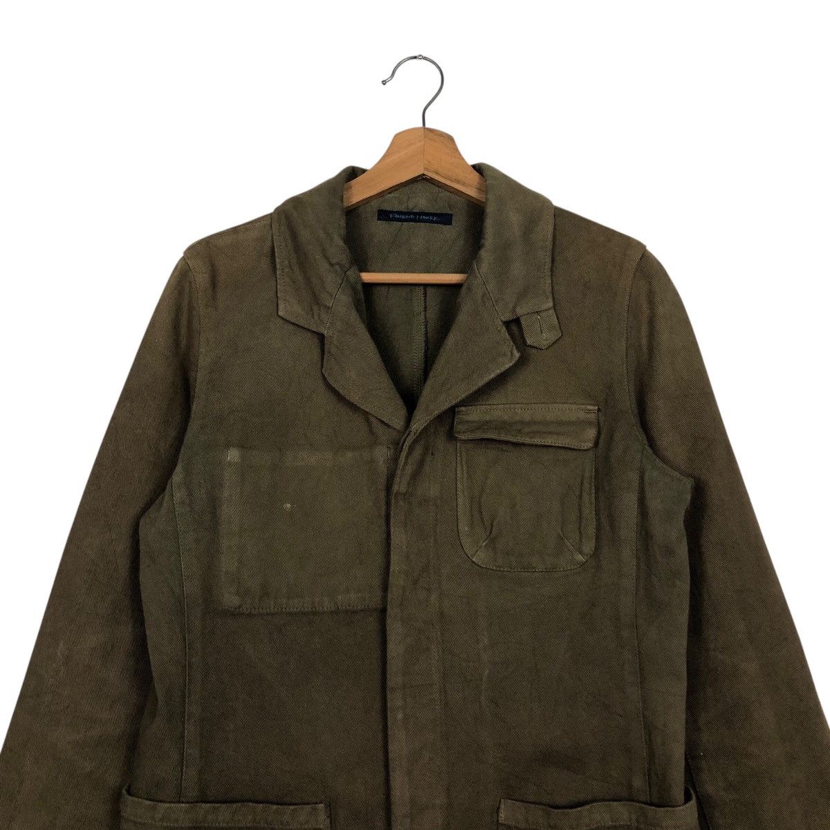 Japanese Brand × Vintage 📌Vintage Chore Work Jacket Friend House Issey Miyake Size US L / EU 52-54 / 3 - 4 Thumbnail