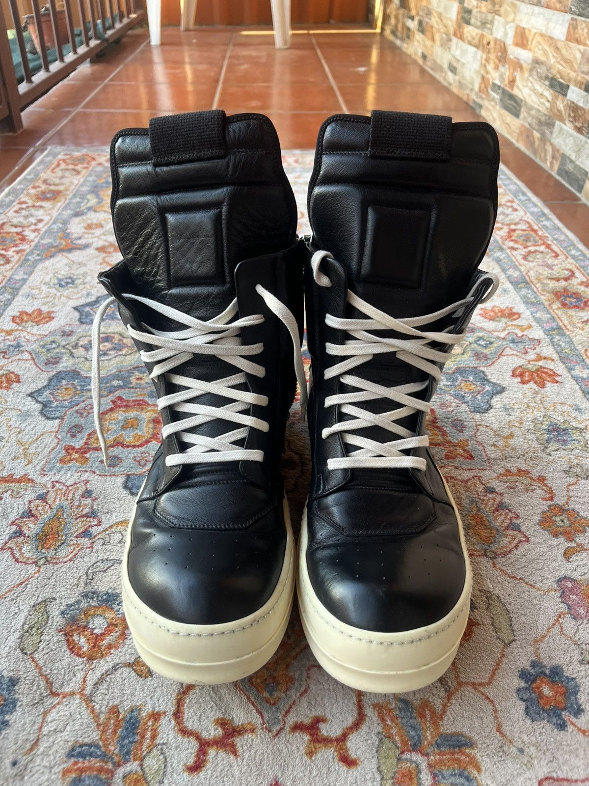 Rick Owens Rick owens Geobaskets Size US 11 / EU 44 - 3 Thumbnail