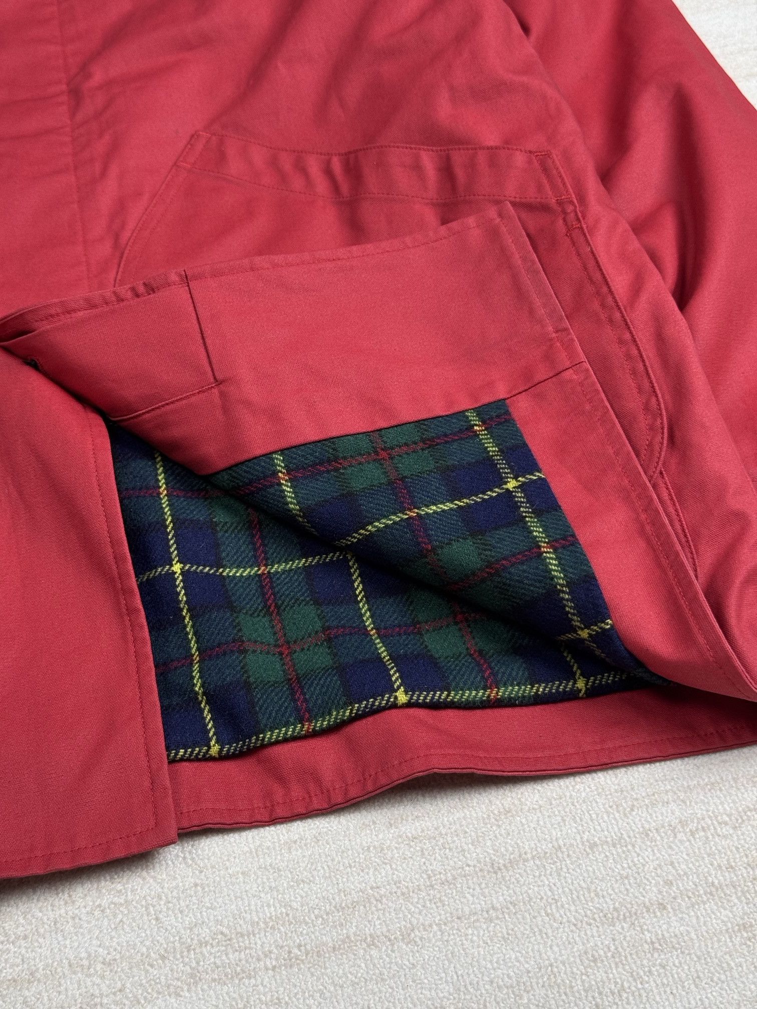 Aime Leon Dore wool lined Waxed hunting jacket Size US M / EU 48-50 / 2 - 5 Thumbnail