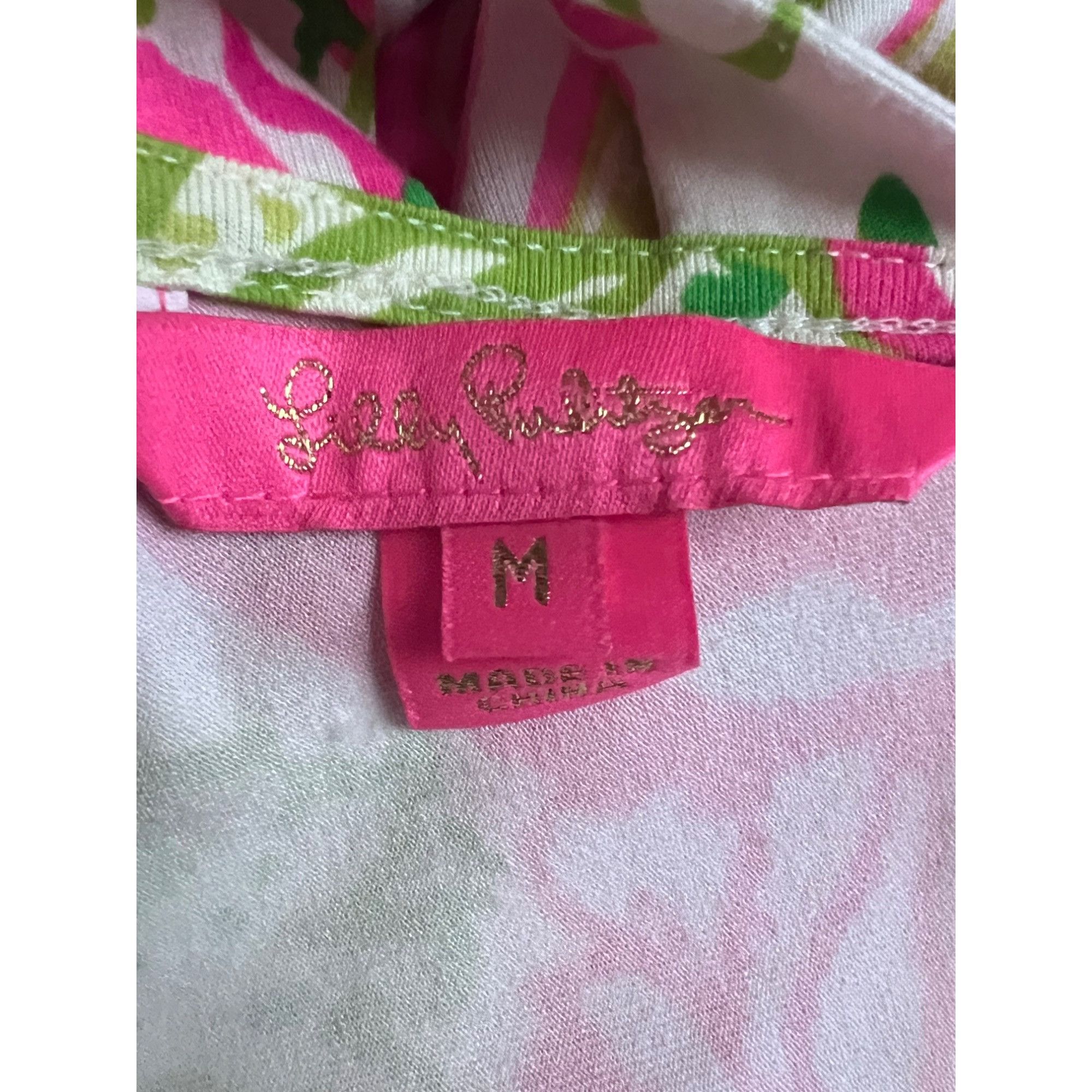 Lilly Pulitzer Lilly Pulitzer Womens Floral Hawaiian Midi Pullover Dress Size M / US 6-8 / IT 42-44 - 7 Thumbnail