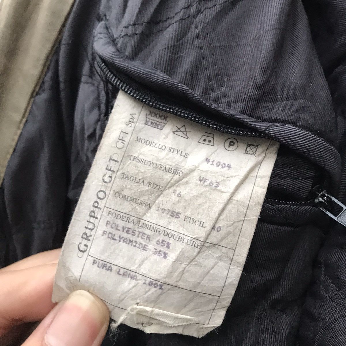 Valentino Vintage Valentino Uomo Designer Tailored Coat Jacket Size US XL / EU 56 / 4 - 7 Thumbnail