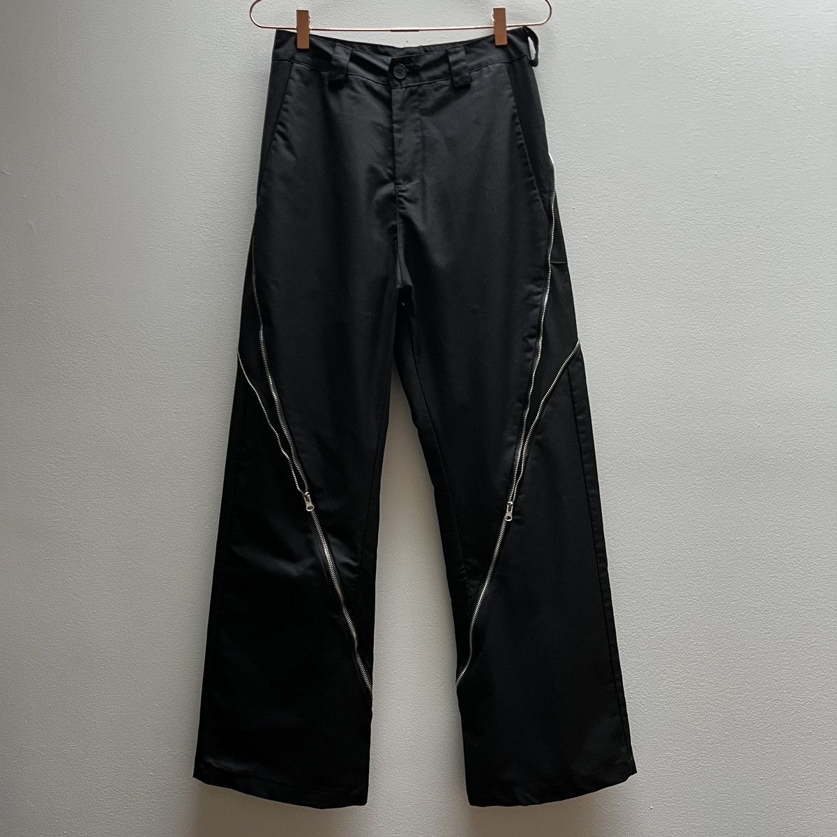Other Futuristic Wide Leg Zipper Pants (unisex) Size US 28 / EU 44 - 12 Thumbnail