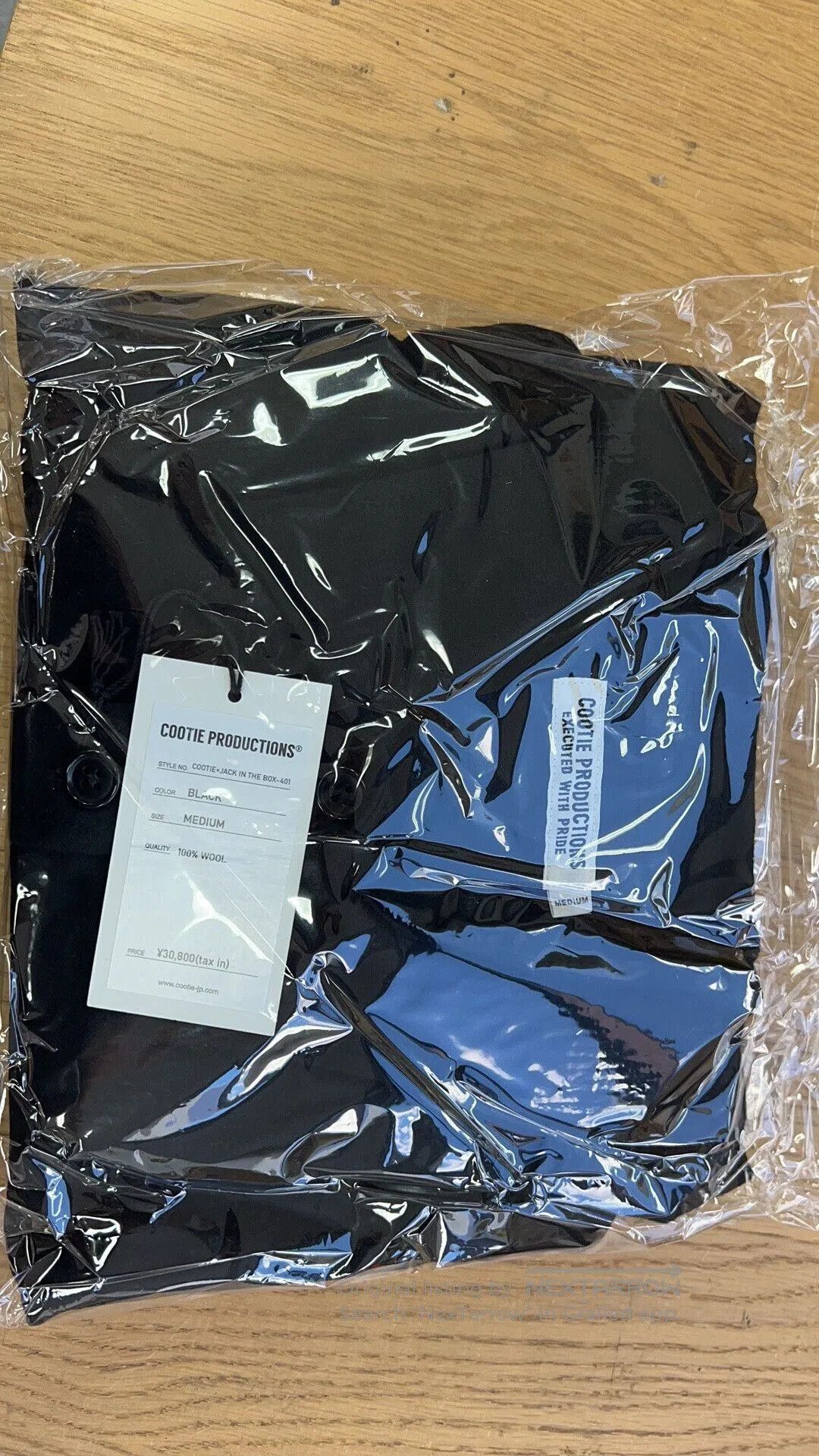 Japanese Brand Cootie Black CPO Shirt Jacket. Size US M / EU 48-50 / 2 - 3 Thumbnail
