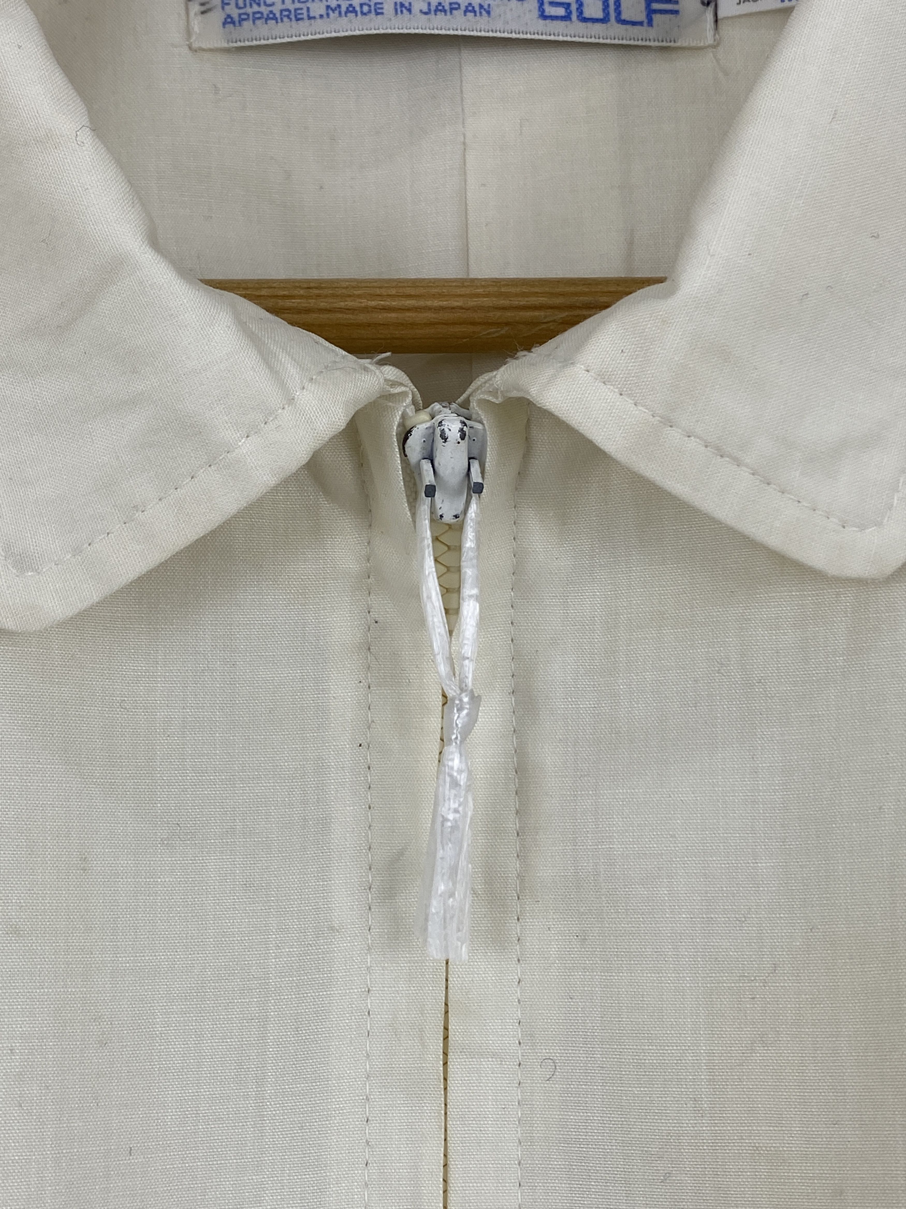 Japanese Brand Vintage Yamaha Golf Zipper Ups Light Jacket White JA0040 Size US M / EU 48-50 / 2 - 8 Thumbnail