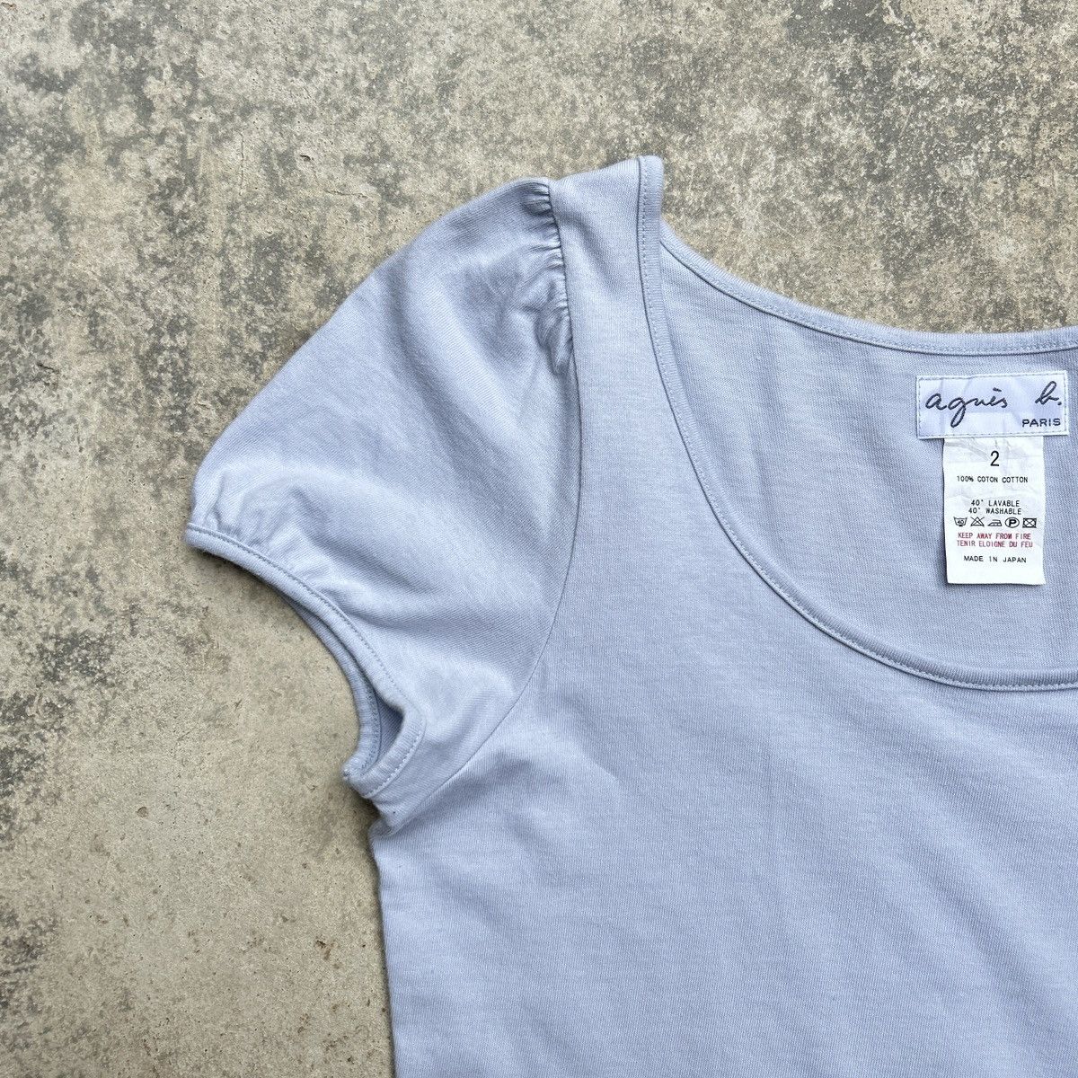 agnes b. Vintage Agnes B T-shirt Size M / US 6-8 / IT 42-44 - 3 Thumbnail