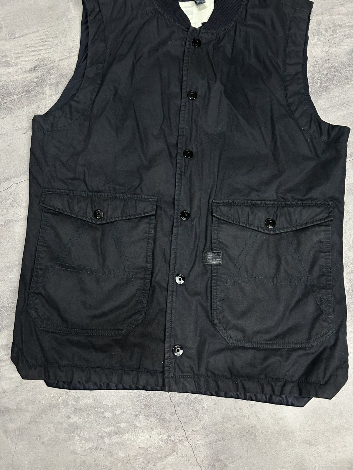 G-Star G-Star Raw Denim Davin Gilet Vest Size Medium Size US M / EU 48-50 / 2 - 2 Thumbnail