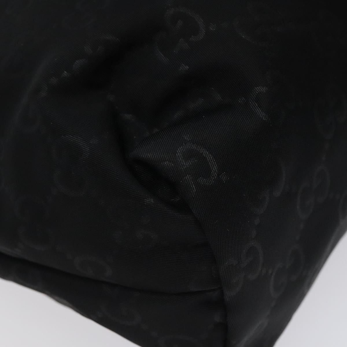 Gucci GUCCI GG Canvas Shoulder Bag Nylon Black Size ONE SIZE - 13 Thumbnail