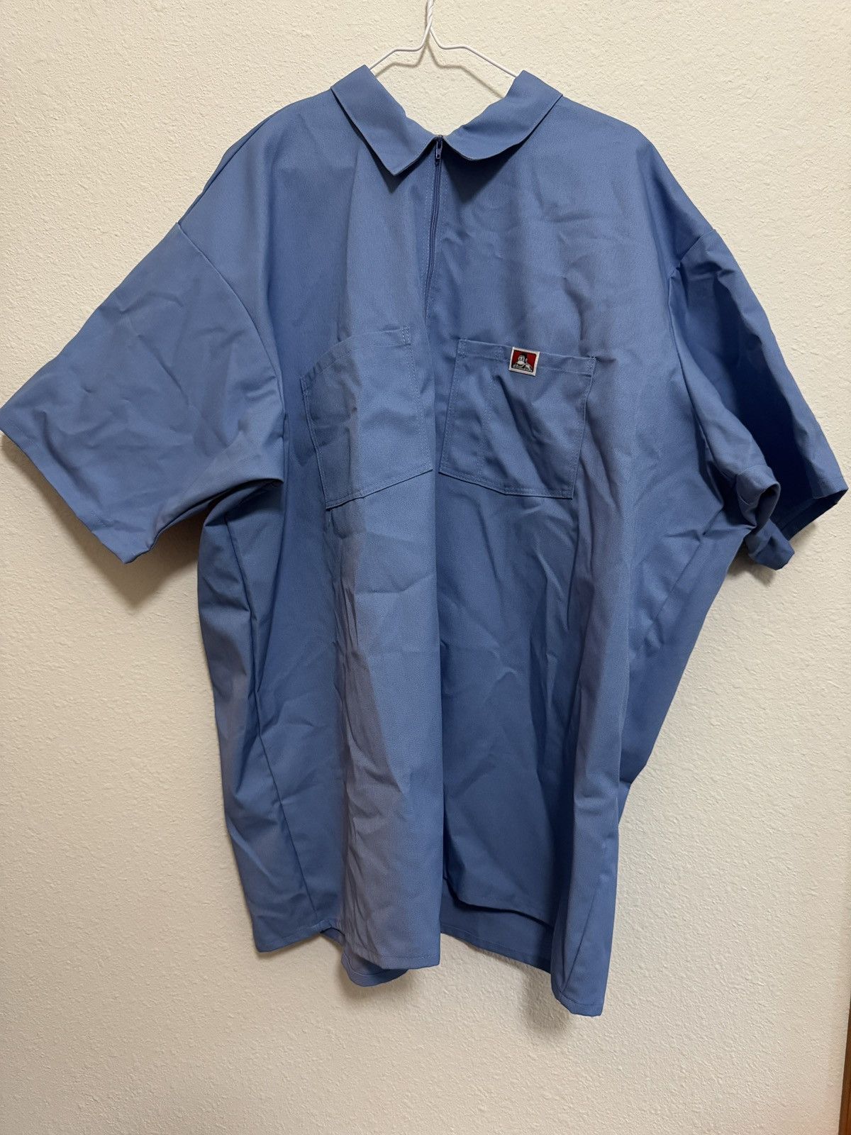 Ben Davis Ben Davis Baby Blue Shirt Size US XXL / EU 58 / 5 - 1 Thumbnail