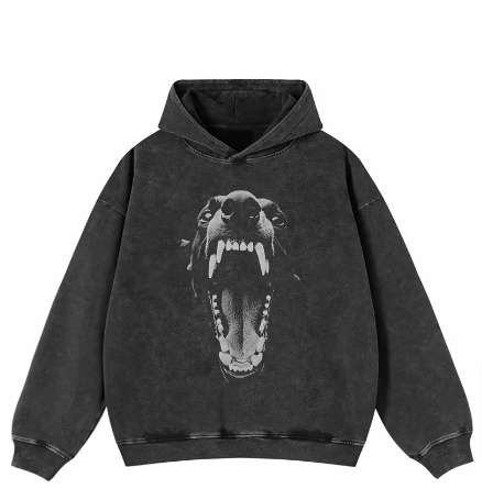 Japanese Brand × Vintage "Barking Fight-L" Hoodie Size US L / EU 52-54 / 3 - 1 Thumbnail