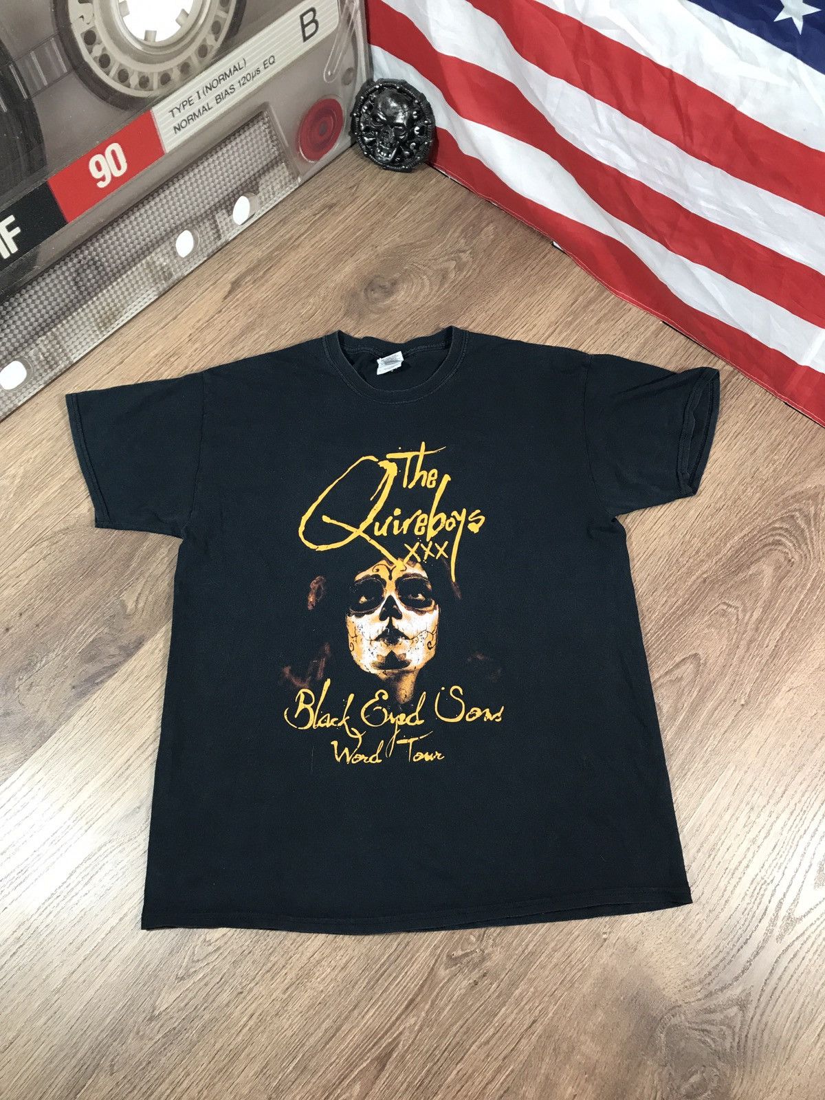 Band Tees × Vintage Vintage Quireboys Rare Tour T Shirt Size US L / EU 52-54 / 3 - 1 Thumbnail