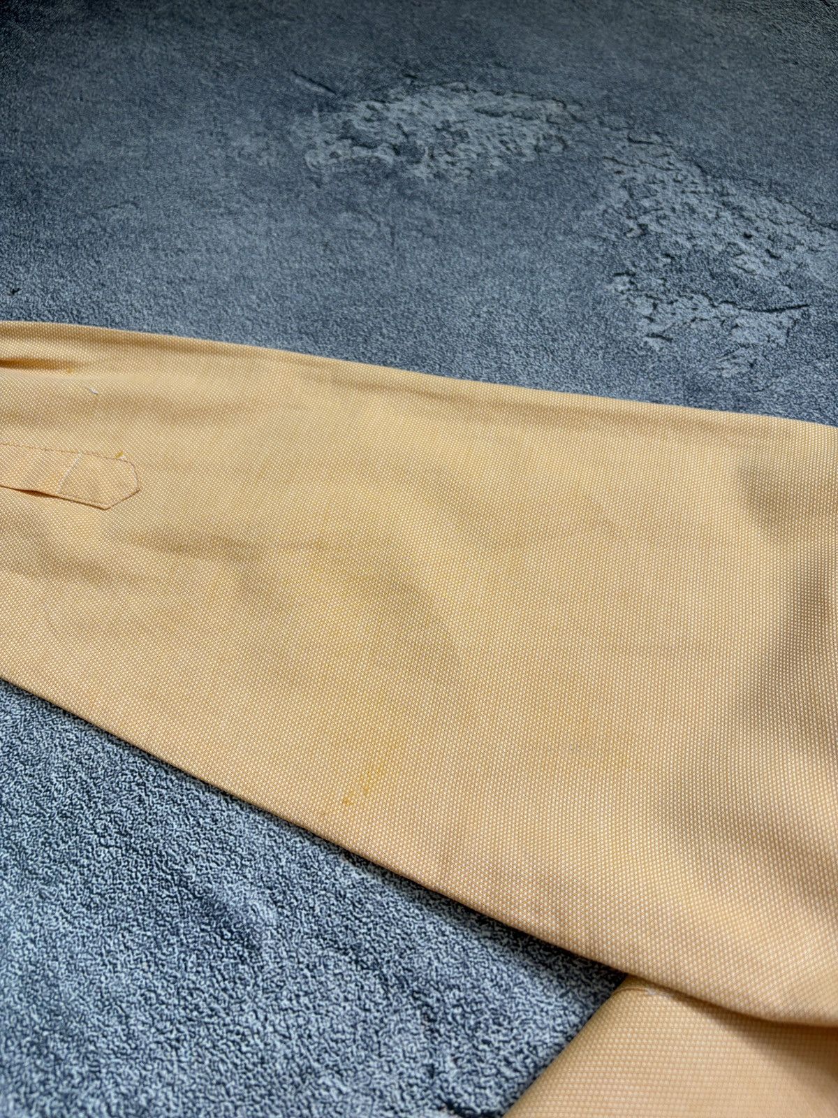 Christian Dior Monsieur Christian Dior CD Logo Cuff Shirt Orange Mens L Size US L / EU 52-54 / 3 - 14 Thumbnail