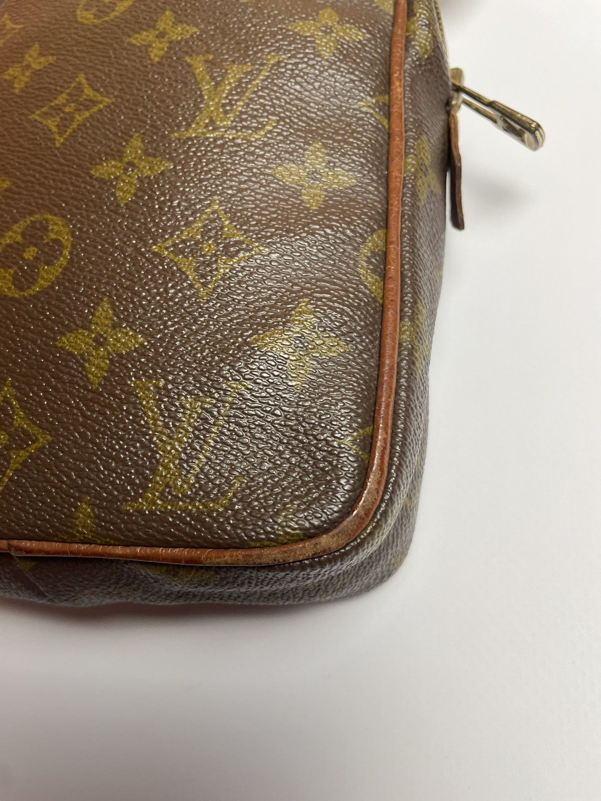 Louis Vuitton × Vintage Louis Vuitton Monogram Danube Messenger Brown Size ONE SIZE - 11 Thumbnail