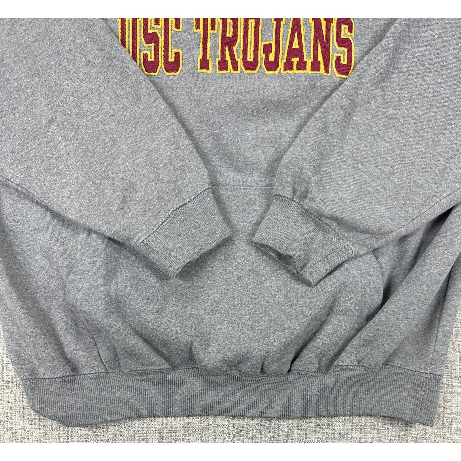 Other USC Trojans Hoodie Sweatshirt Sz 2XL Embroidered Y2K Gray Size US XXL / EU 58 / 5 - 6 Thumbnail