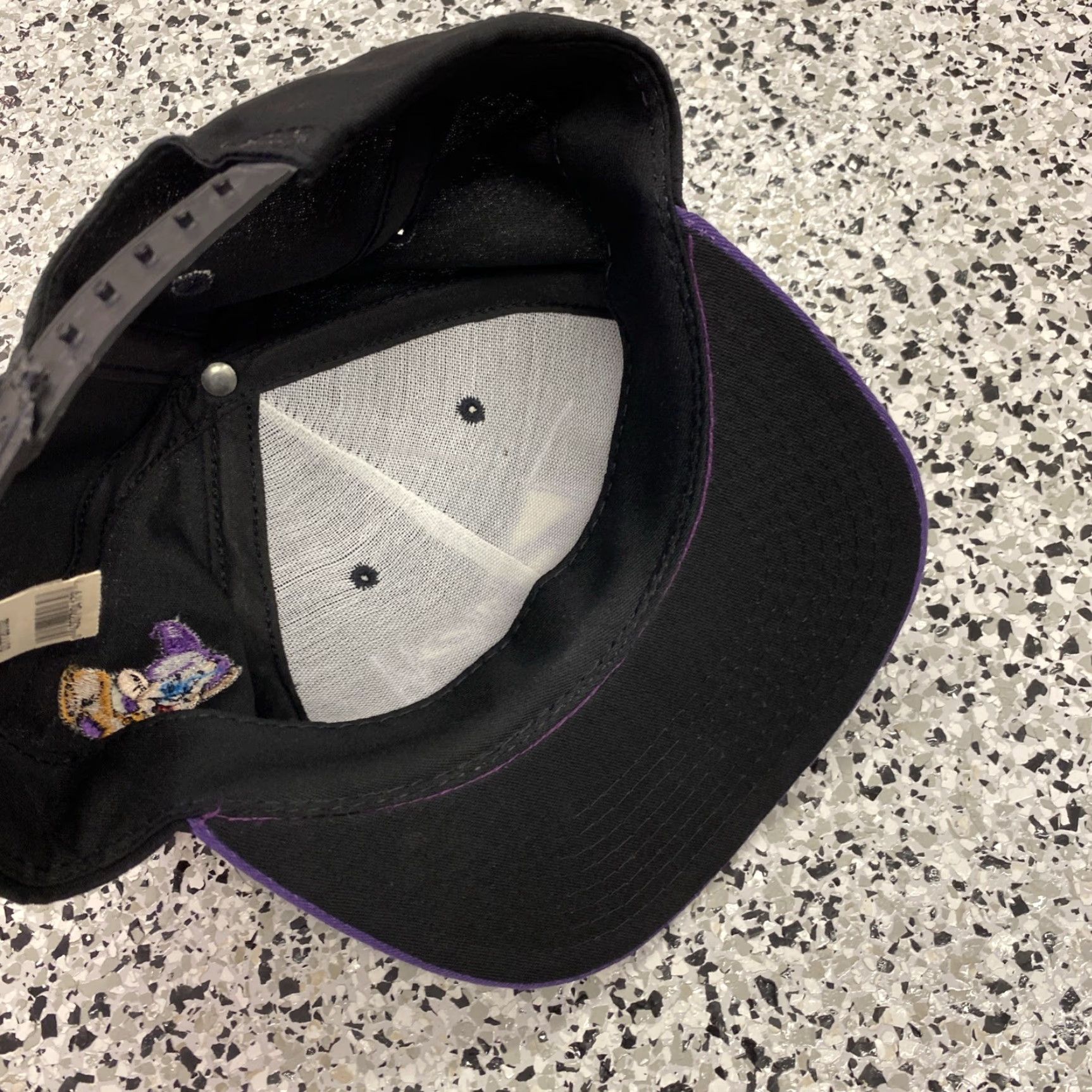Disney VINTAGE Disney Hat Snow White Dopey Goofy 90s Snapback Purple Twill Cotton Adjustable Men One Size Boys Womens Size ONE SIZE - 6 Thumbnail