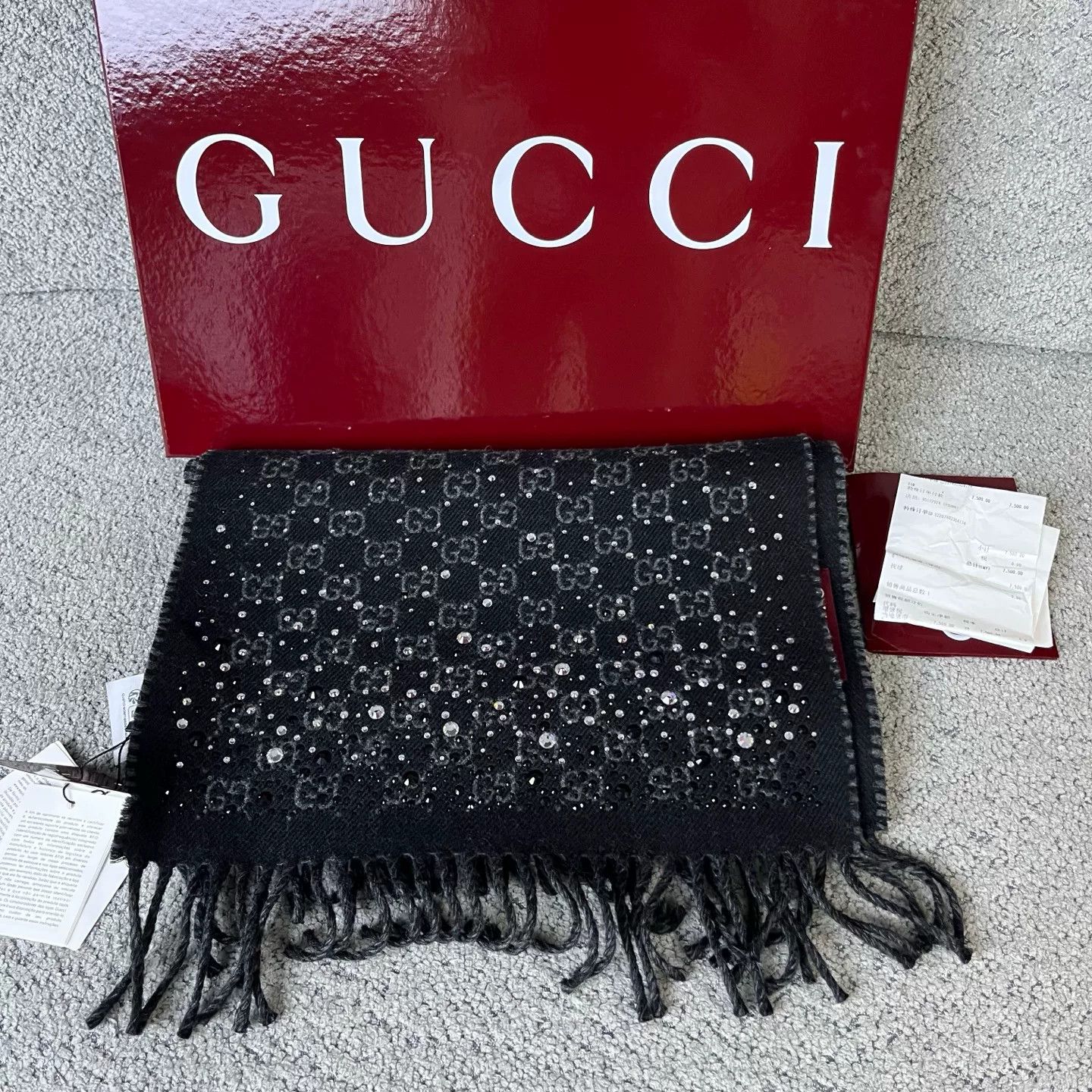 Gucci Gucci Wool Gray Hoodie Men Size US M / EU 48-50 / 2 - 1 Thumbnail