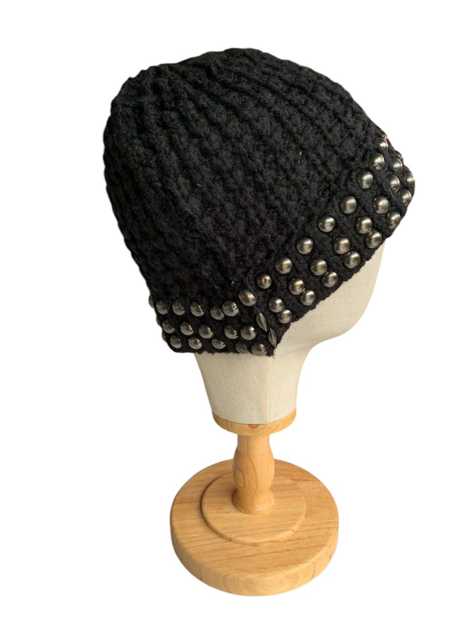 Other Punk Bondage Style Knit Beanie Hats Size ONE SIZE - 4 Thumbnail