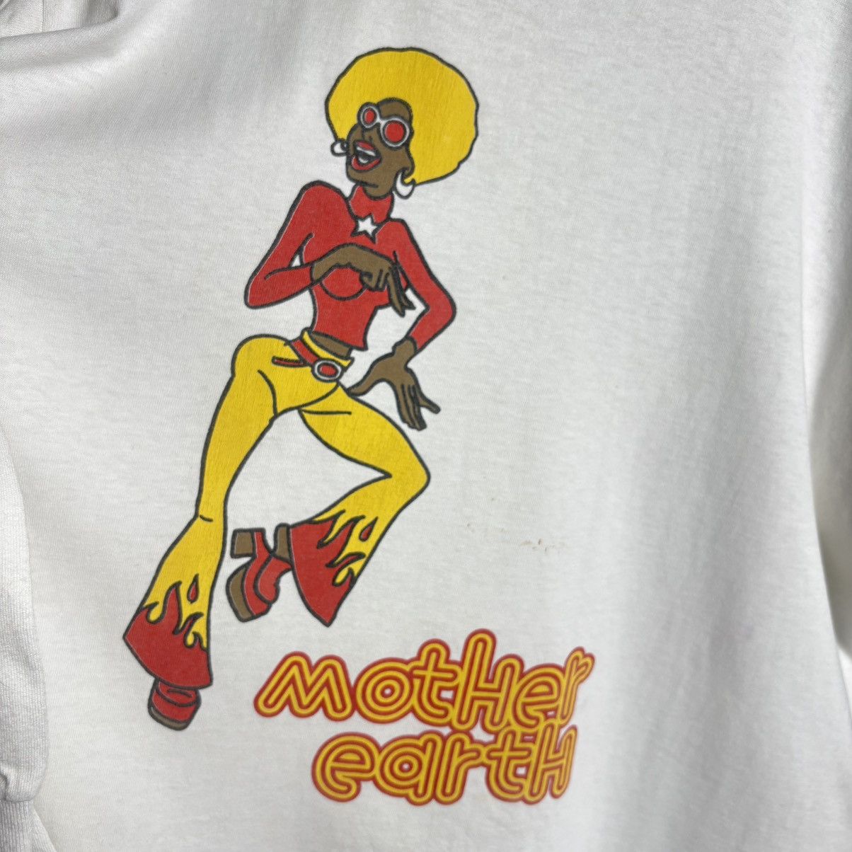 Band Tees Vintage 90s Mother Earth Stoned Women Funk Band Tee / Disco Size US XL / EU 56 / 4 - 3 Thumbnail
