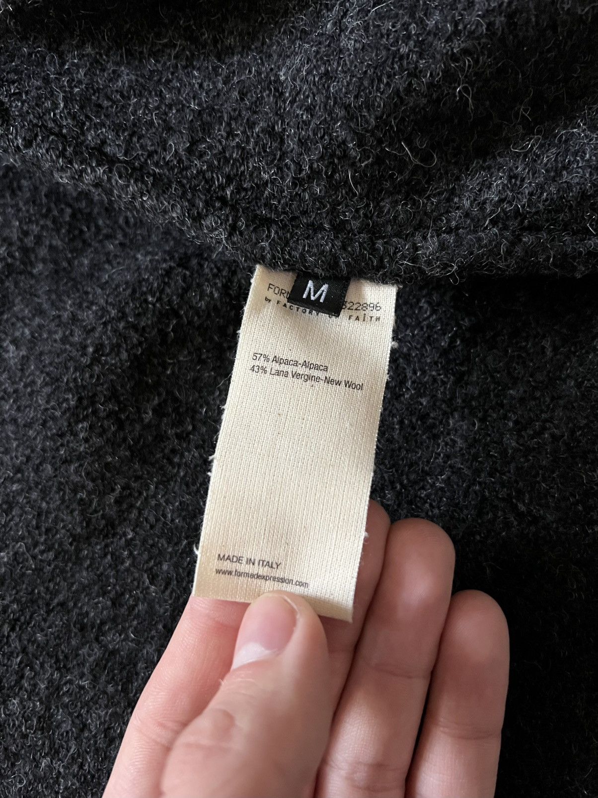 Forme D'Expression Forme D’Expression Alpaca long coat Size US M / EU 48-50 / 2 - 7 Thumbnail