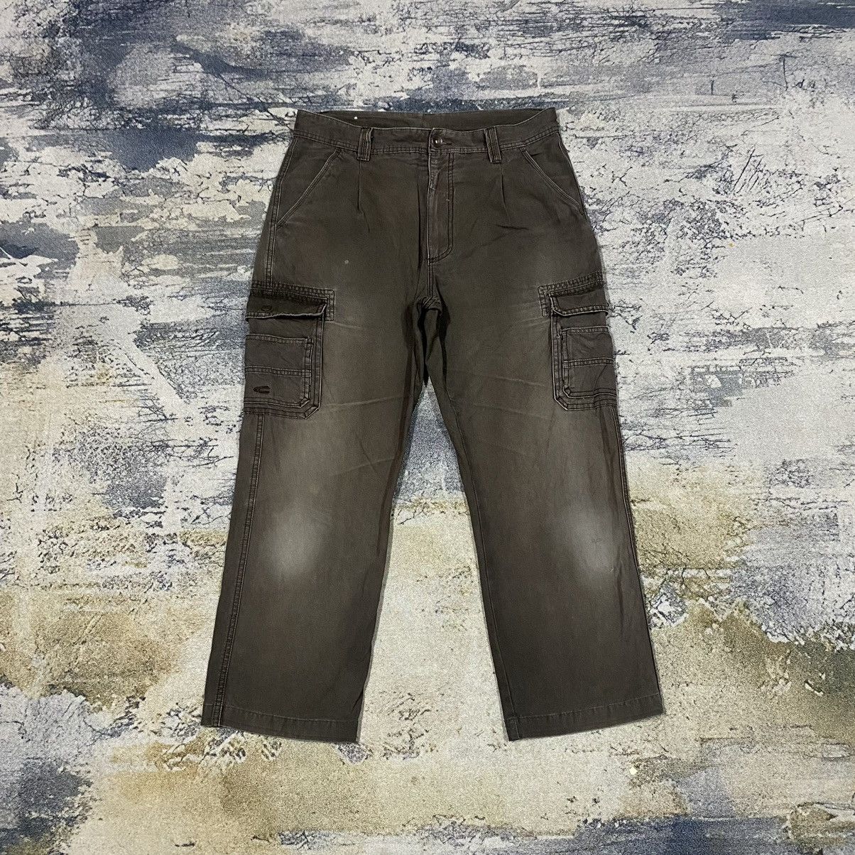 Vintage Camel Active Multipocket Tactical Cargo Pants