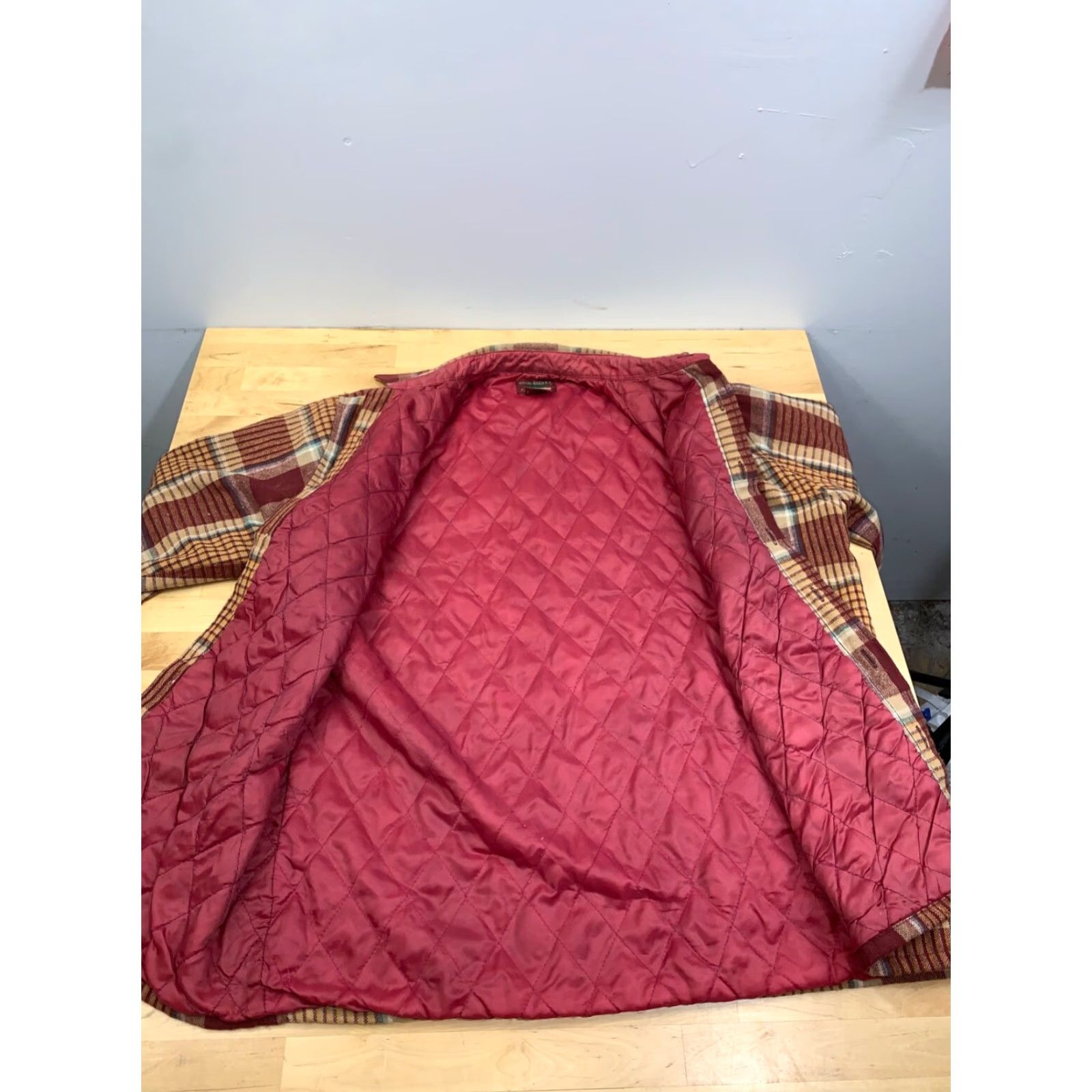 High Sierra VINTAGE High Sierra Shirt Jacket Shacket Mens M Red Flannel Plaid Lined Size US M / EU 48-50 / 2 - 3 Thumbnail