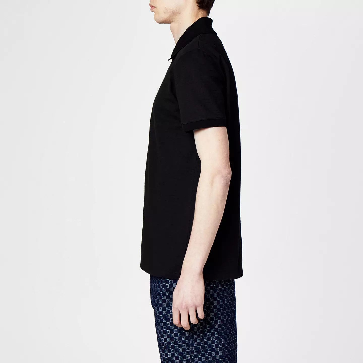 Balmain o1g2r1mq0426 Polo Shirt in Black Size US XXL / EU 58 / 5 - 6 Thumbnail
