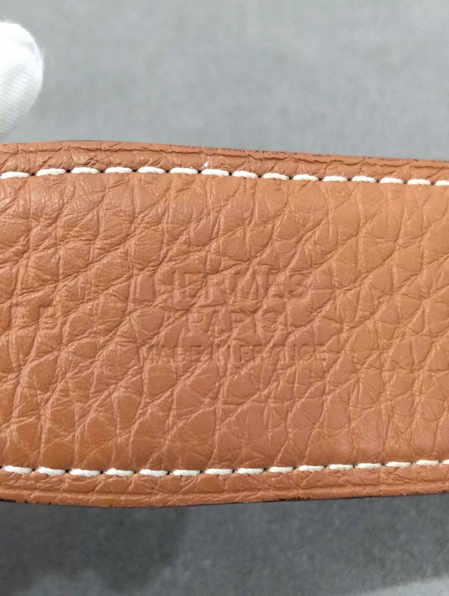 Hermes HERMES Double Calfskin Belt 3.2cm x 85cm 95 New Size ONE SIZE - 6 Thumbnail