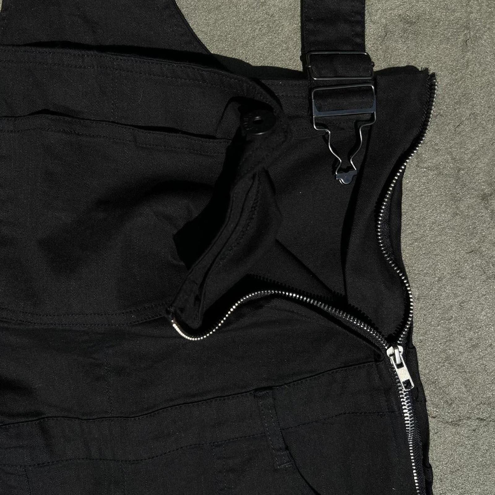 Other NWT Designer Black Denim Overalls Size 26" / US 2 / IT 38 - 7 Thumbnail
