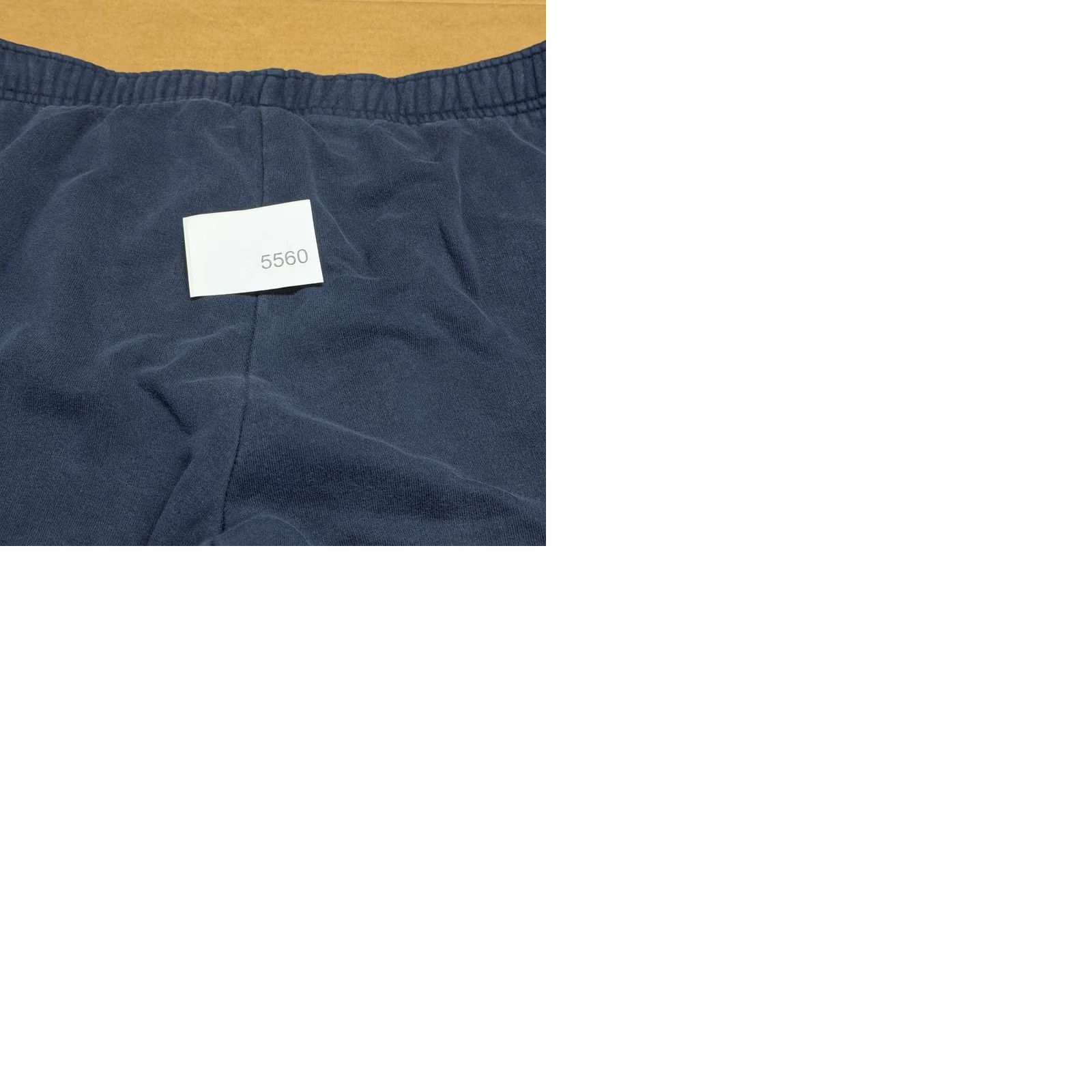 Nike Nike Mens 2XL Blue Fleece Sweatpants Elastic Waist Pockets Straight Leg Size US 39 - 11 Thumbnail