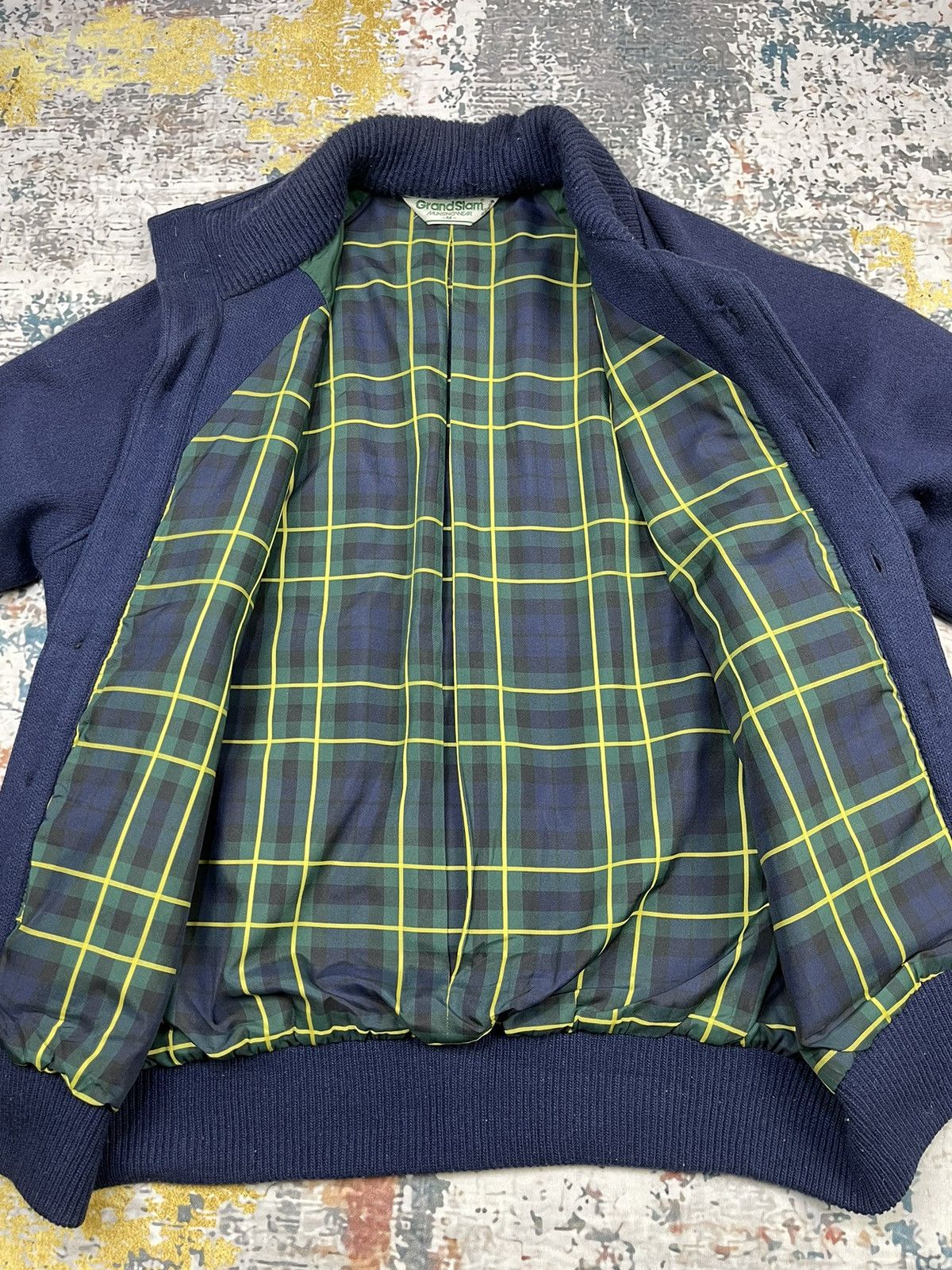 Grand Slam Vintage Grandslam Navy Button Up Jacket Size US M / EU 48-50 / 2 - 7 Thumbnail