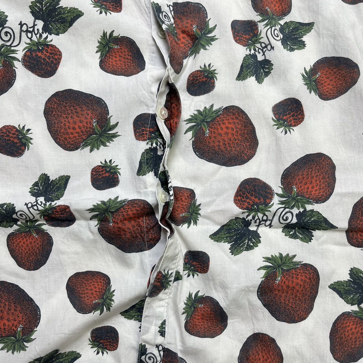 Designer × Japanese Brand gramme shibuya strawberry print button ups shirt Size US M / EU 48-50 / 2 - 6 Thumbnail