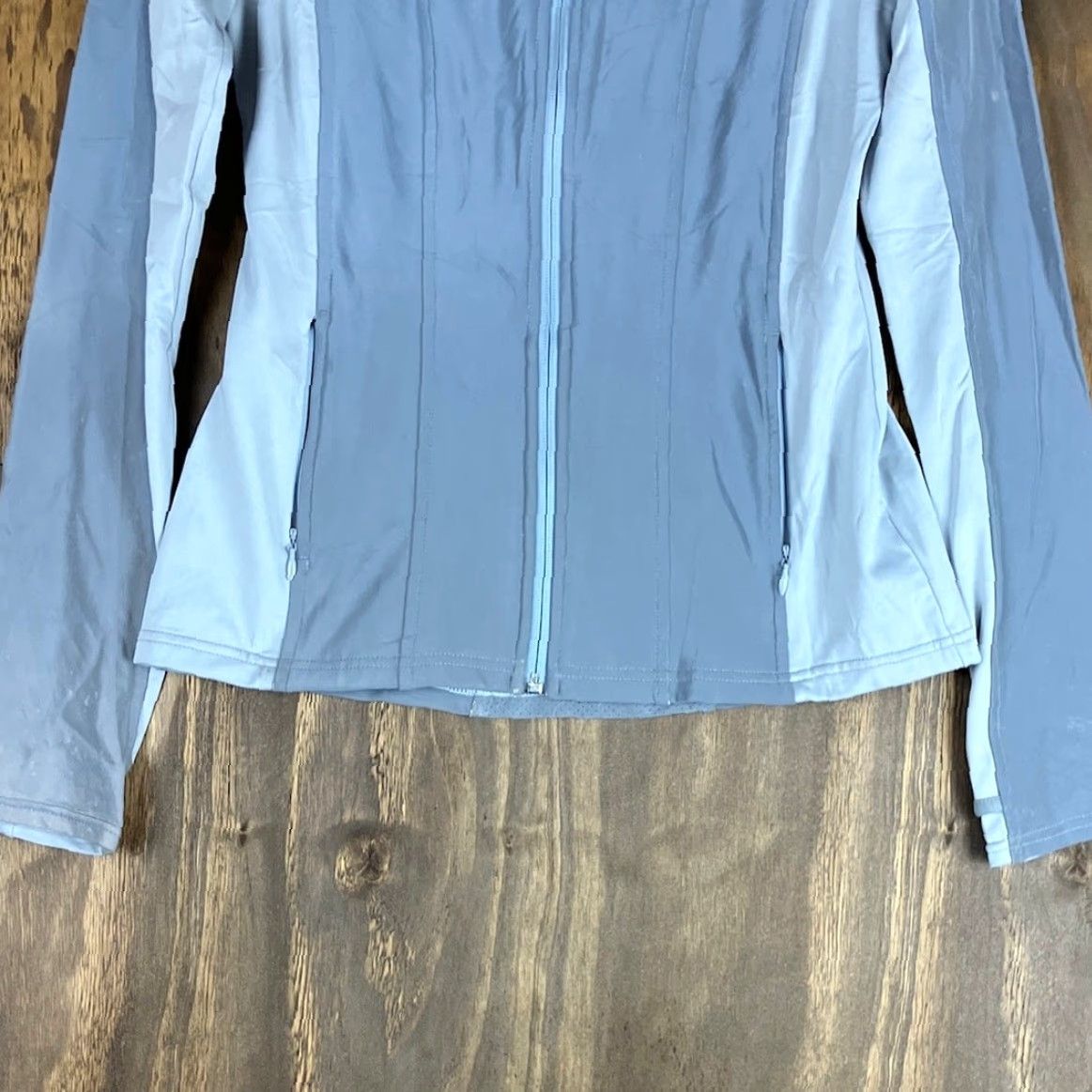 Athleta Athleta Womens Jacket Light Blue Athletic Stand Collar Zip Up Stretch XS Size XS / US 0-2 / IT 36-38 - 4 Thumbnail