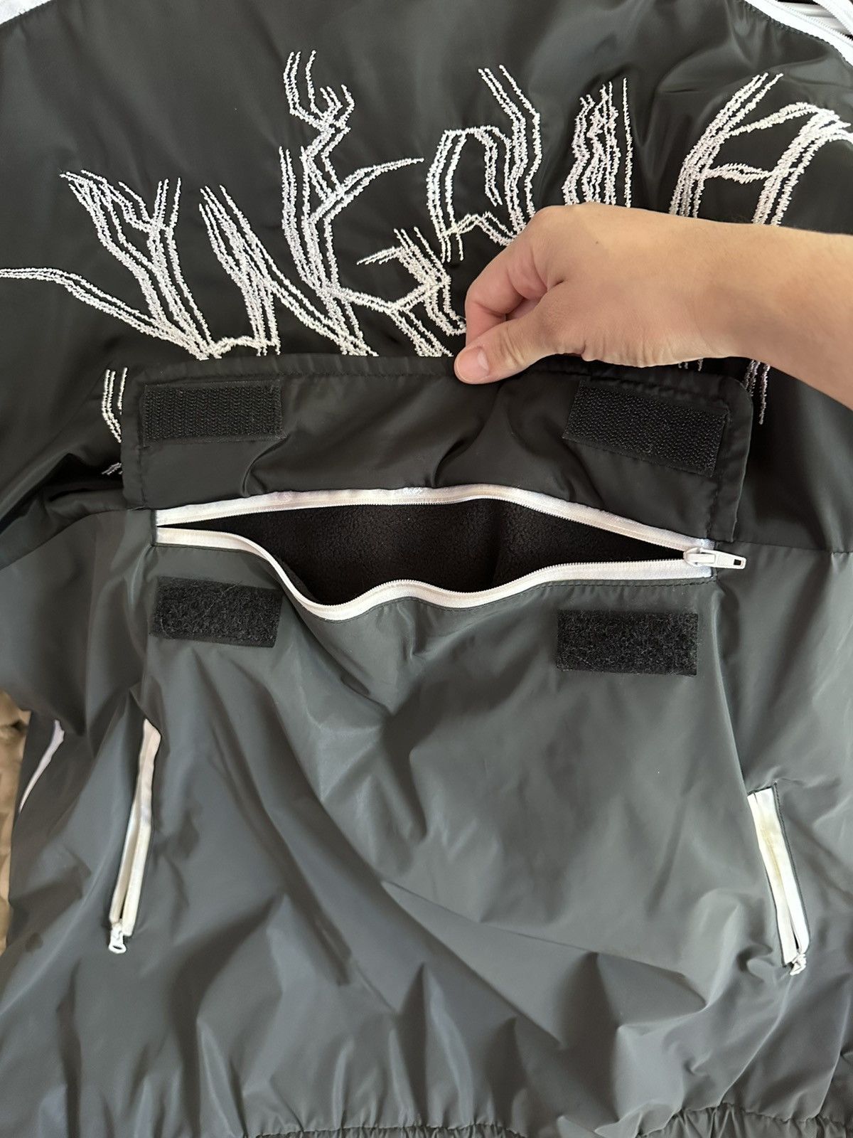 Ghost Supply Xavier Wulf RARE Yung Shiva X Hollow Squad Windbreaker Size US M / EU 48-50 / 2 - 4 Thumbnail