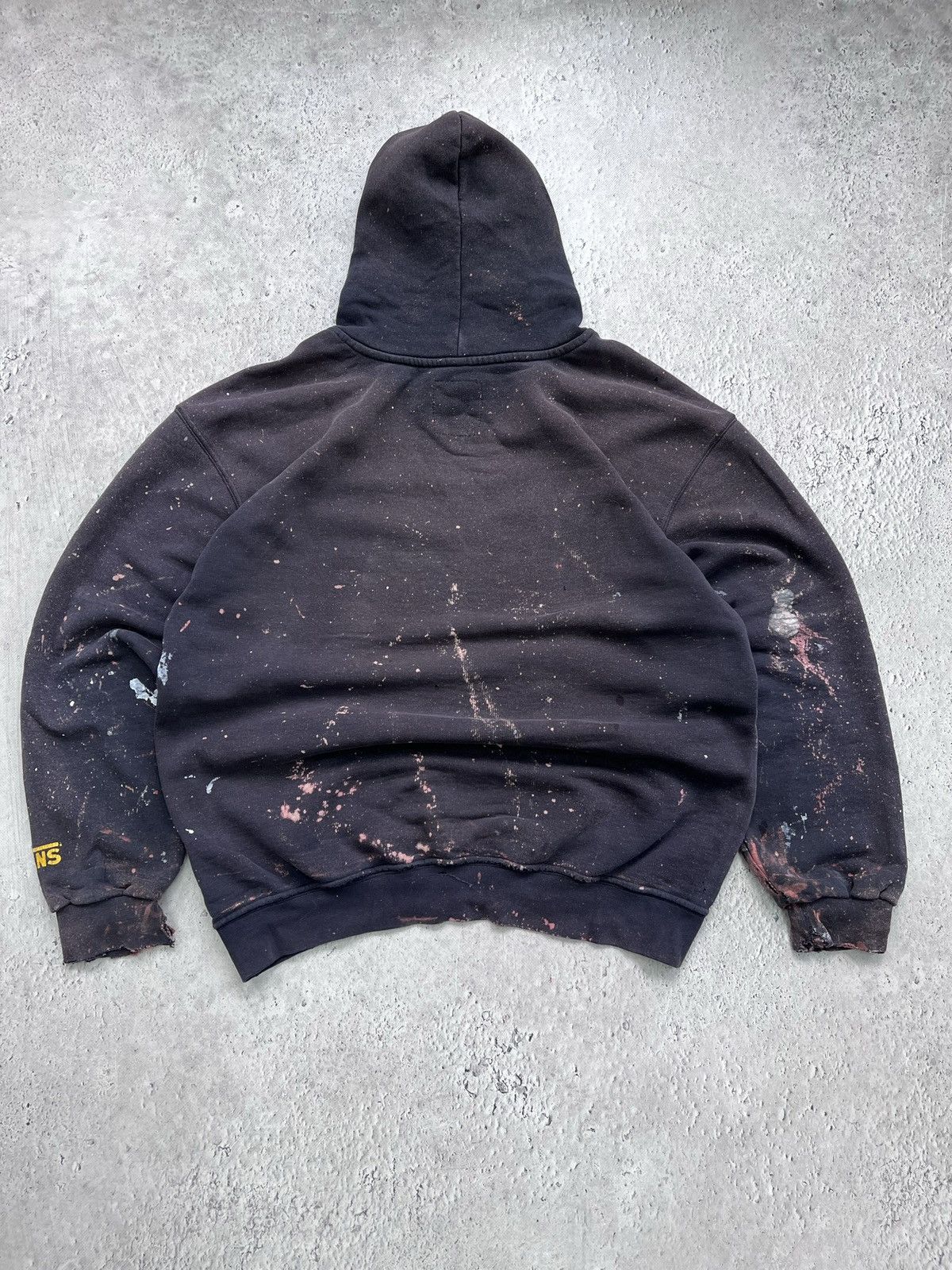 Vans Rare faded Vans trashed hoodie skater y2k Size US L / EU 52-54 / 3 - 10 Thumbnail