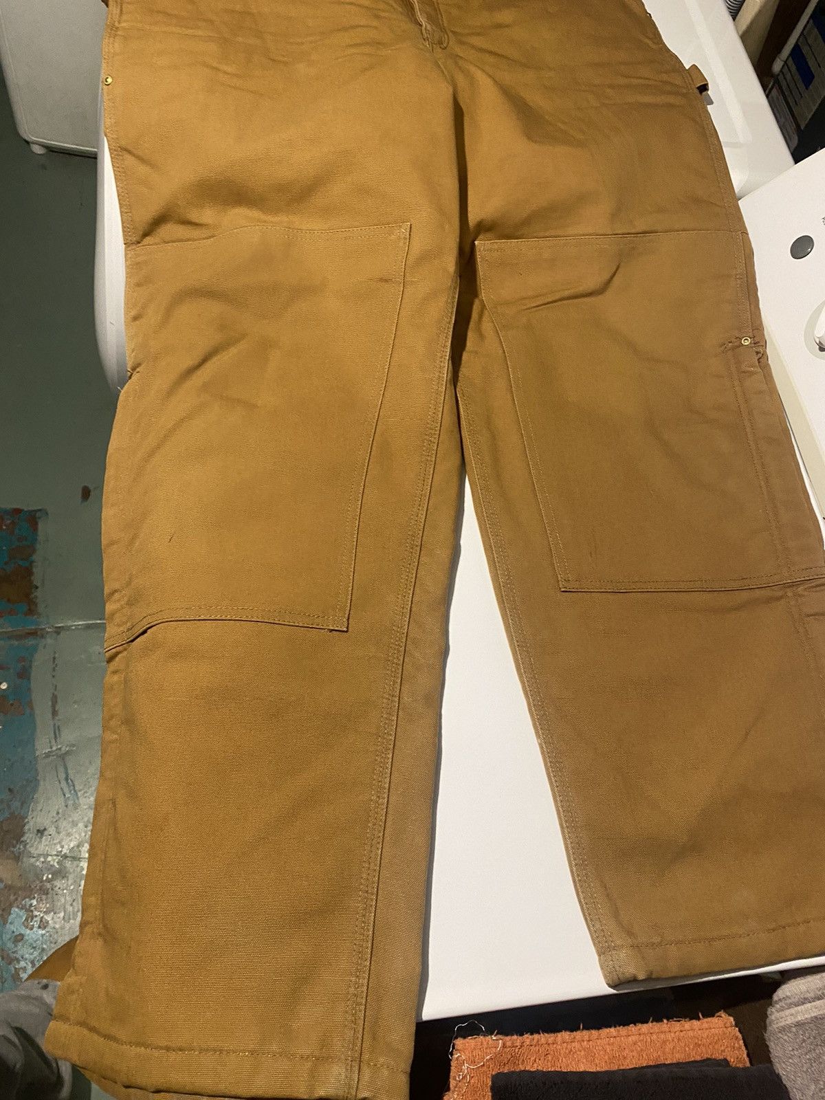 Carhartt 2011 Brown Carhartt Overalls Size US 40 / EU 56 - 3 Thumbnail