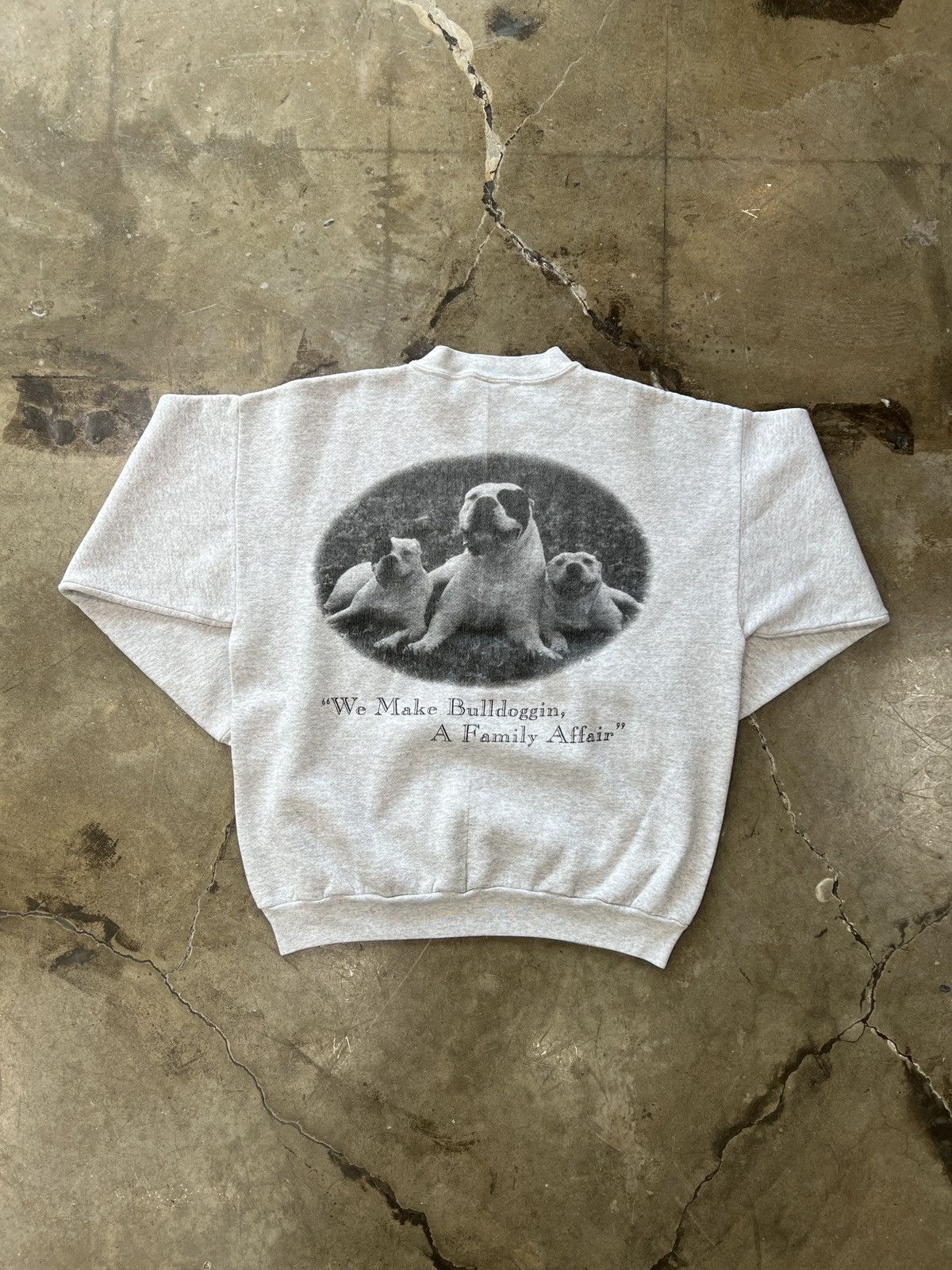 Vintage Vintage the American Bulldog Portrait Crewneck Large Size US L / EU 52-54 / 3 - 2 Thumbnail