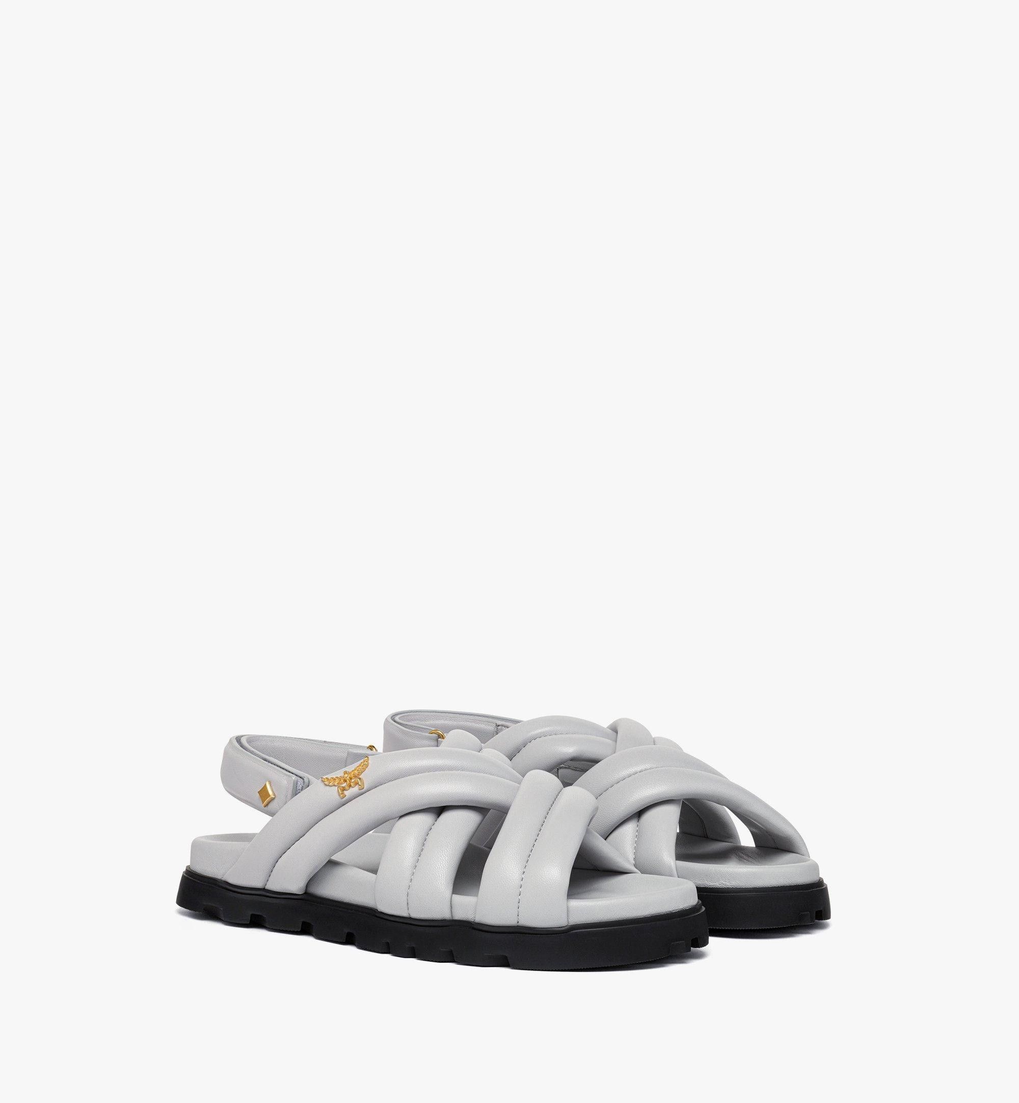 MCM o1mt1gz0725 Sandals in Grey Size US 8 / IT 38 - 1 Thumbnail