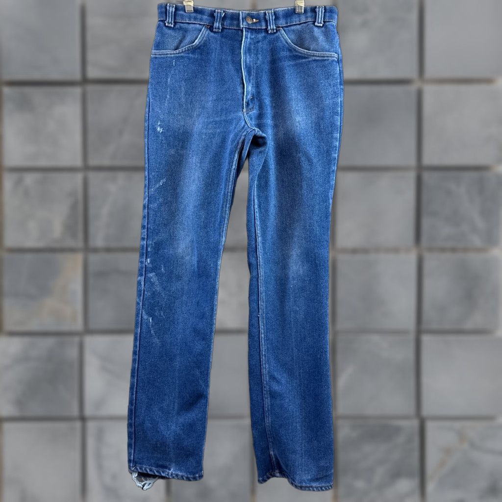 Levi's VINTAGE Levi's Jeans Mens 34x32 Blue 90s Denim Pants 547 Faded Levi's 500 Series 5-Pocket Regular Medium Wash 32in Inseam Mens Jeans Size US 34 / EU 50 - 1 Thumbnail