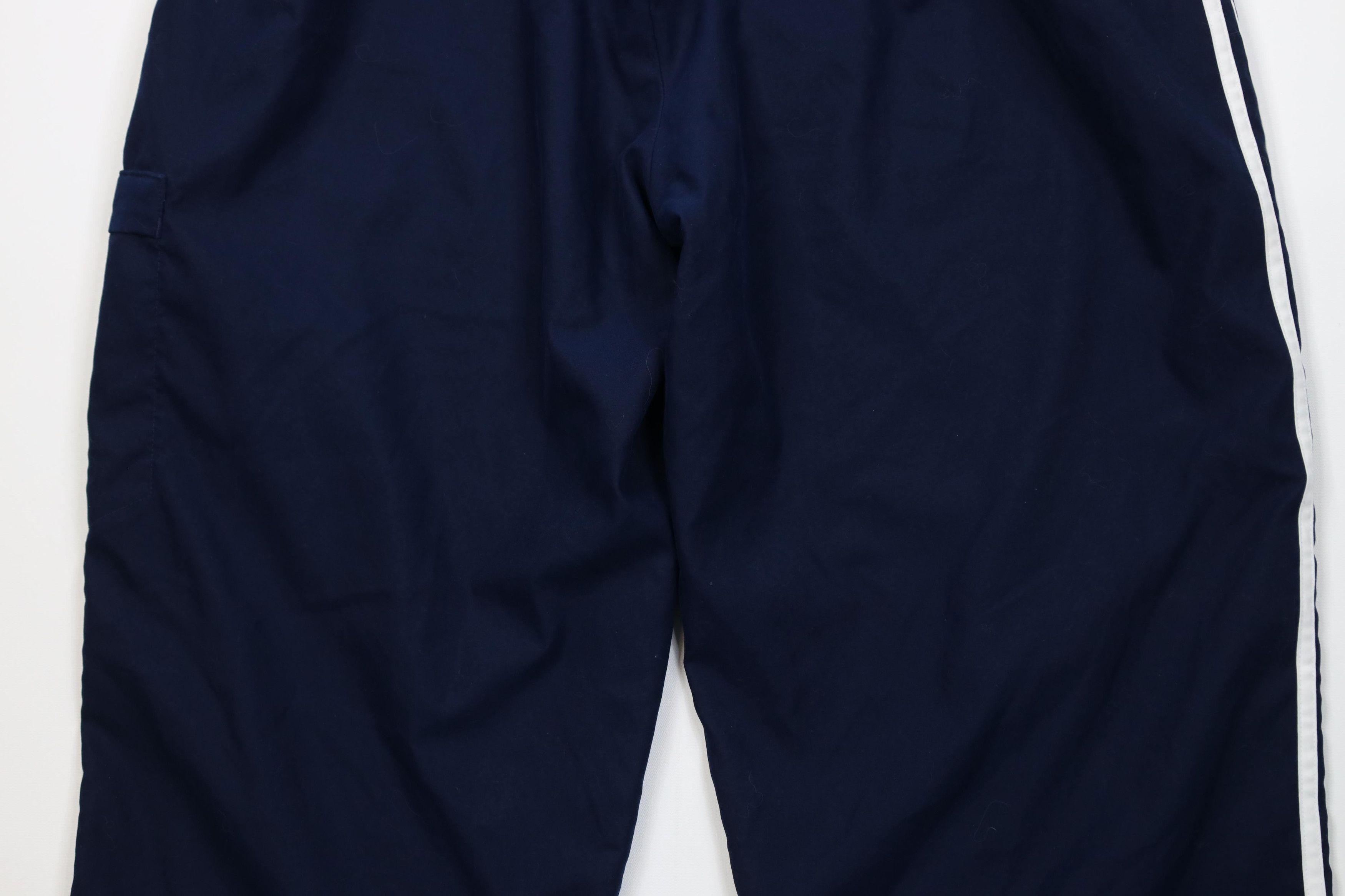 Adidas Vintage Y2K Adidas Babydoll Wide Leg Capris Pants Size 34" / US 12 / IT 48 - 11 Thumbnail