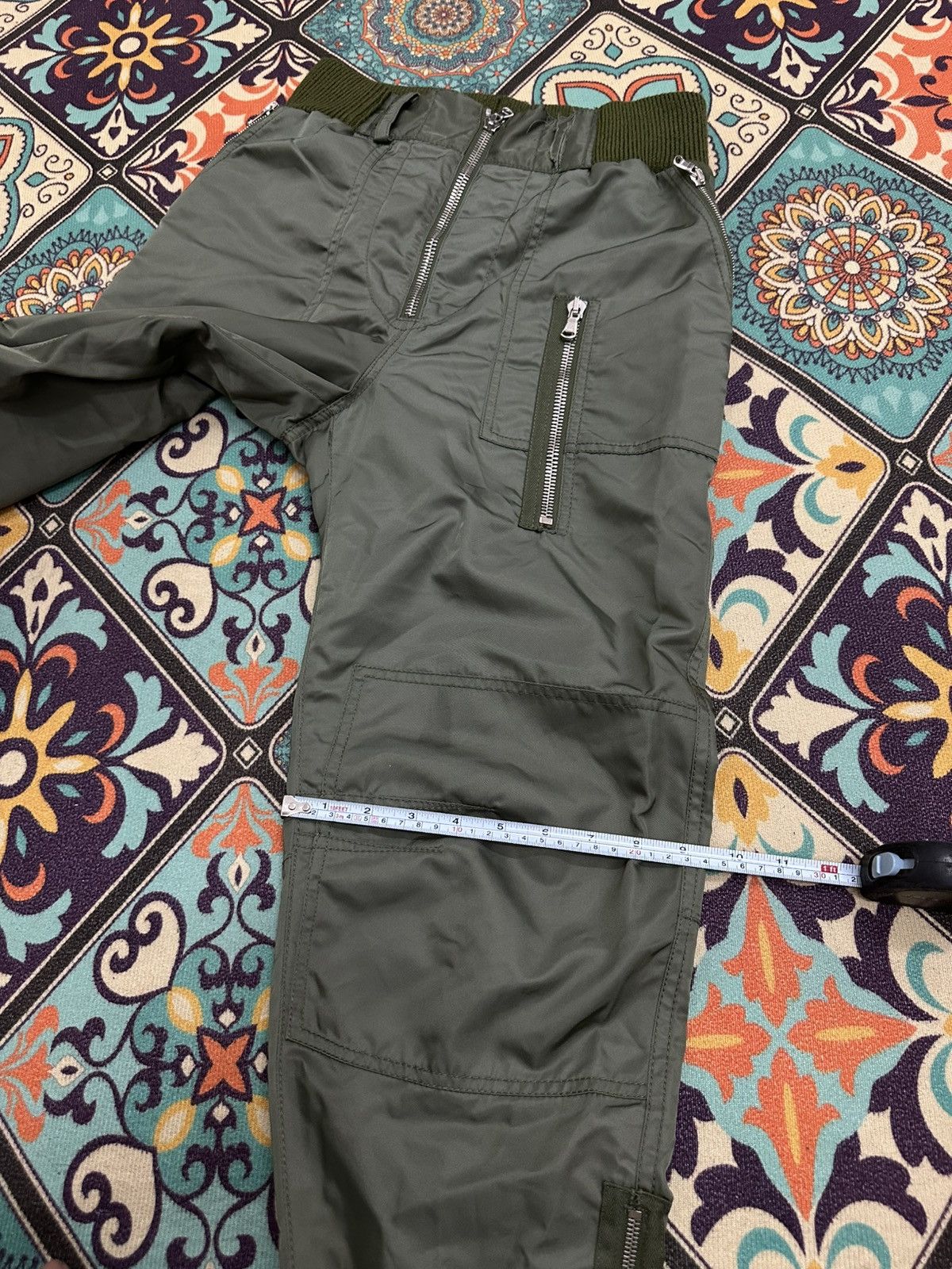 3.1 Phillip Lim 3.1 Phillip Lim Flight Cargo Bomber Zipper Pant Size US 32 / EU 48 - 11 Thumbnail