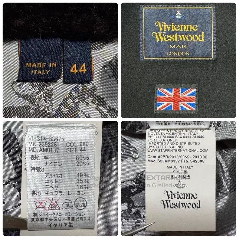 Vivienne Westwood Vivienne Westwood Made in Italy Collar Short Jacket, Class Size M / US 6-8 / IT 42-44 - 9 Thumbnail