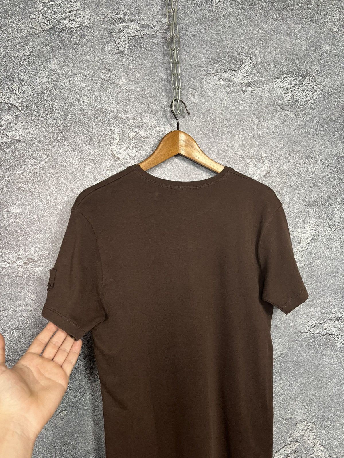 Diesel Vintage Diesel Big Logo Brown T-shirt Tee Size US L / EU 52-54 / 3 - 9 Thumbnail