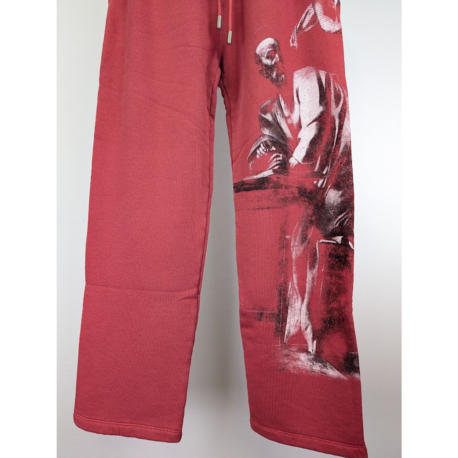 Off-White o1rshd1 BW S. Matthew Sweatpants & Joggers in Rio Red Grey Size US 34 / EU 50 - 9 Thumbnail