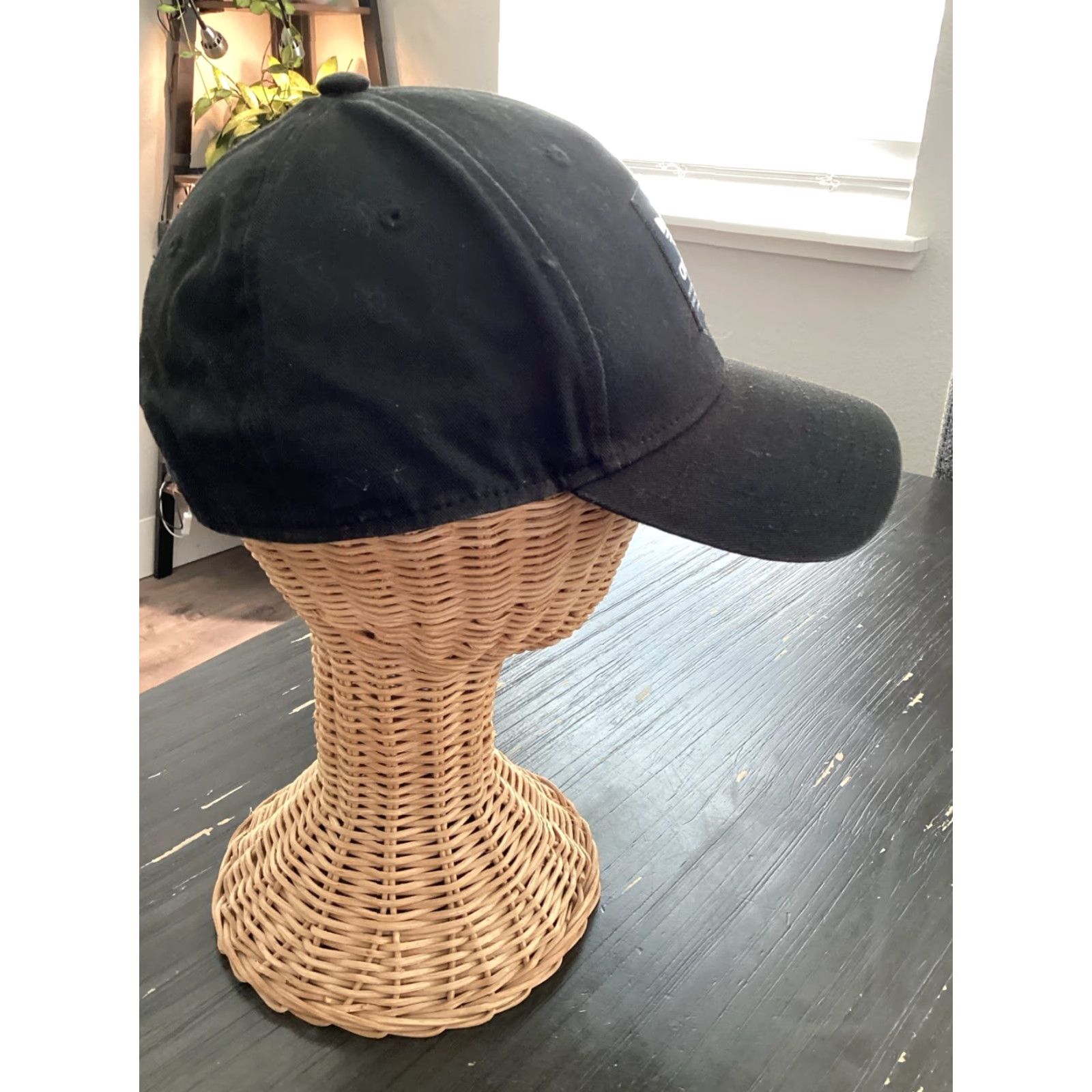 Adidas Adidas Men's Cap Hat - Black, Snap back Pattern: Solid Casual One Size Black Cotton, Polyester Knit Baseball Cap Sports, Logo Adjustable Men Size ONE SIZE - 7 Thumbnail