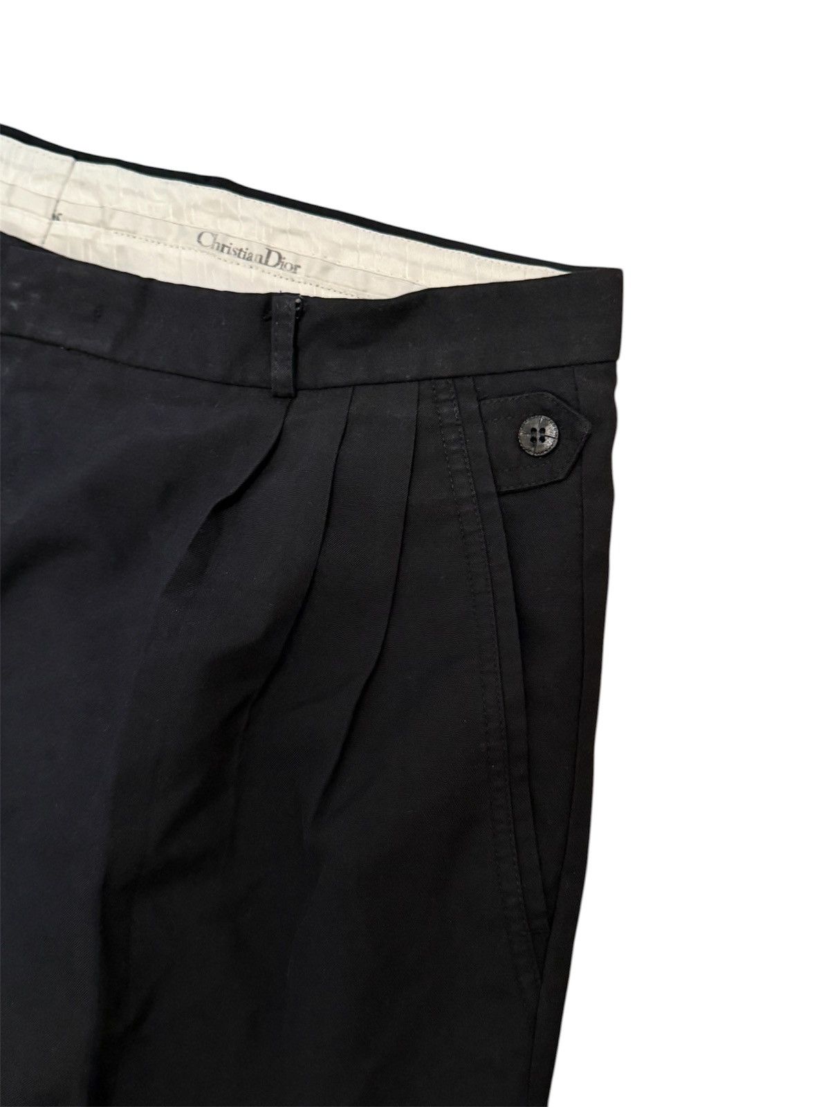 Christian Dior Monsieur Vintage Dior pleated trousers size 36 Size US 36 / EU 52 - 3 Thumbnail