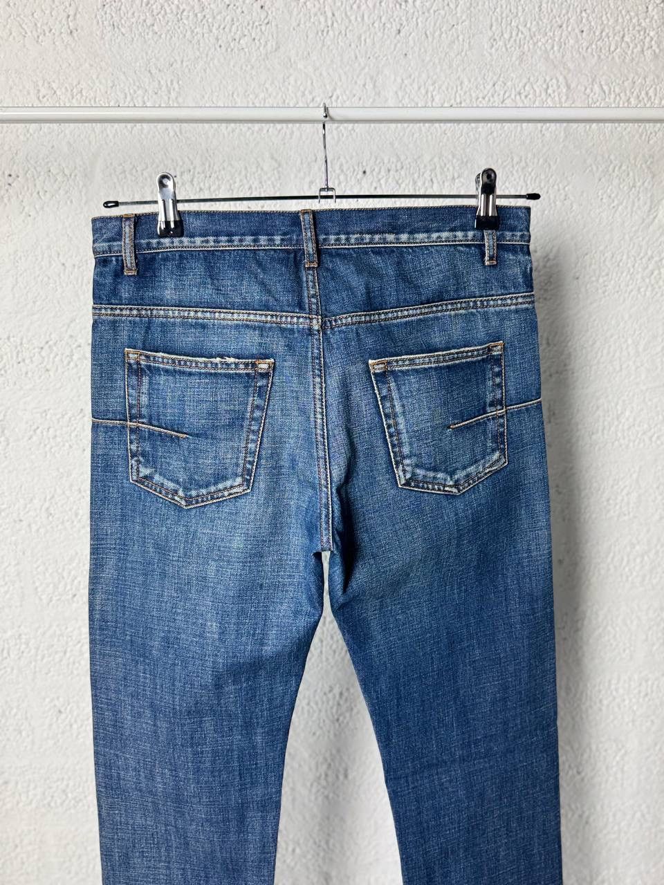 Dior Dior Hedi Slimane Blue Faded Denim Jeans Size US 30 / EU 46 - 12 Thumbnail