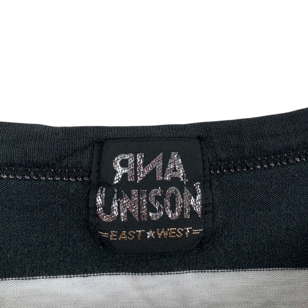 Japanese Brand RNA UNISON Stripes Punk Gothic Japanese Brand Tshirt Size S / US 4 / IT 40 - 4 Thumbnail