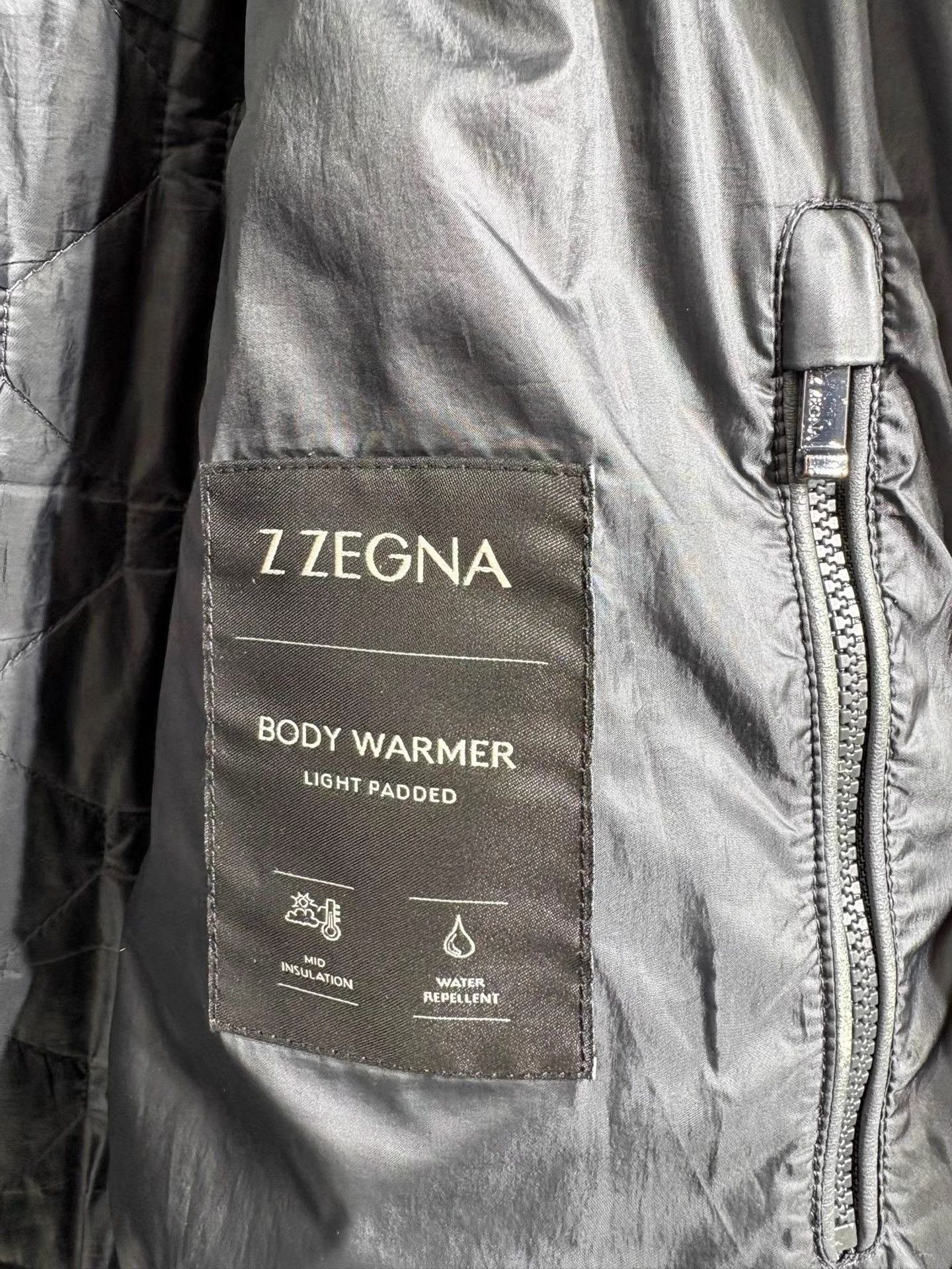 Z Zegna Z ZEGNA Black Diamond Quilted Padded Jacket K29 Size US XXL / EU 58 / 5 - 8 Thumbnail