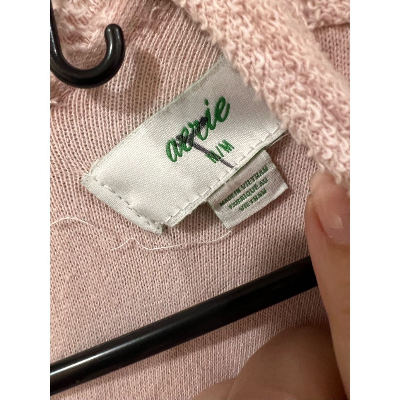 Other Aerie NWOT Get Out Town Tie Back Sweatshirt pink sz Medium Size M / US 6-8 / IT 42-44 - 5 Thumbnail