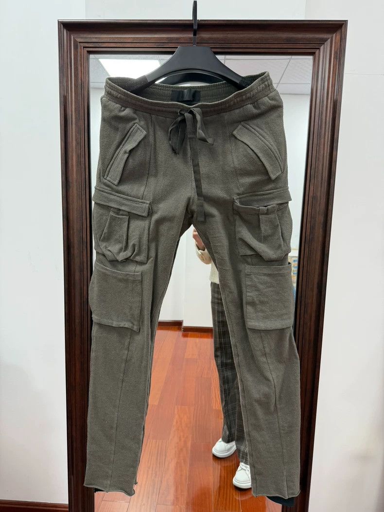Haider Ackermann Haider Ackermann sizeM Green and grey leisure work clothes Size US 30 / EU 46 - 1 Thumbnail
