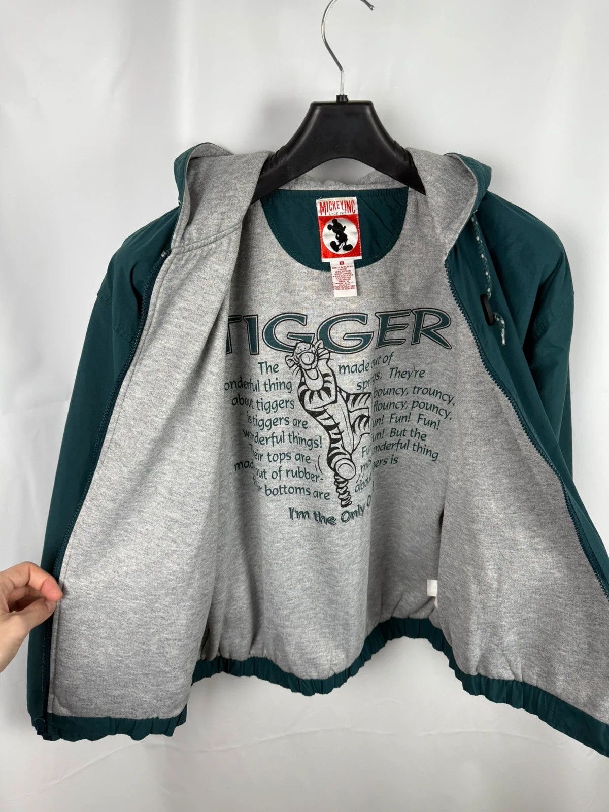 Disney Tiger Mickey Inc. Vintage Bomber Jacket 90s size S Size US S / EU 44-46 / 1 - 14 Thumbnail